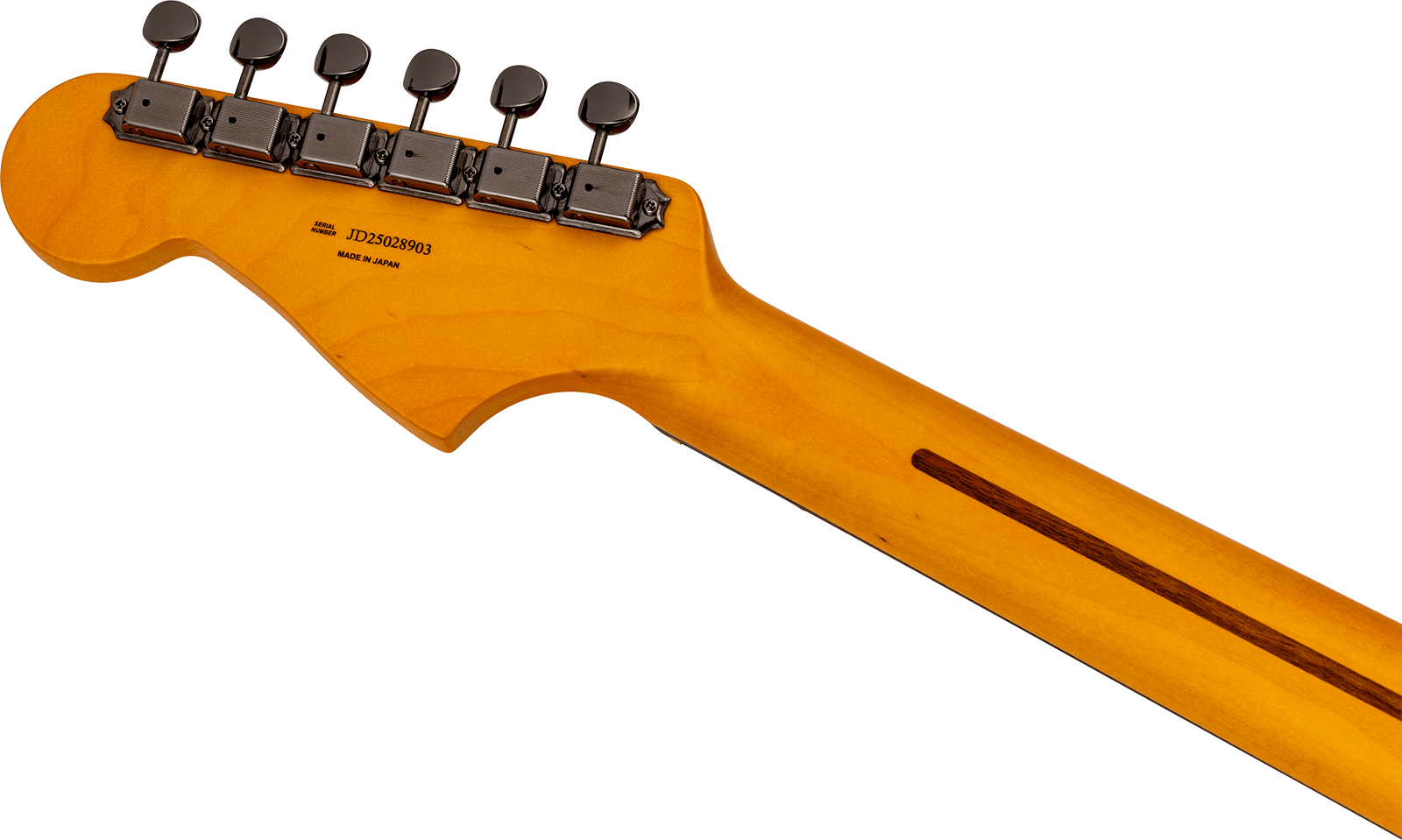 Fender Jazzmaster Hybrid Ii Mij Ltd Jap 2s Trem Rw - Matte Phantom Black - Guitarra electrica retro rock - Variation 3