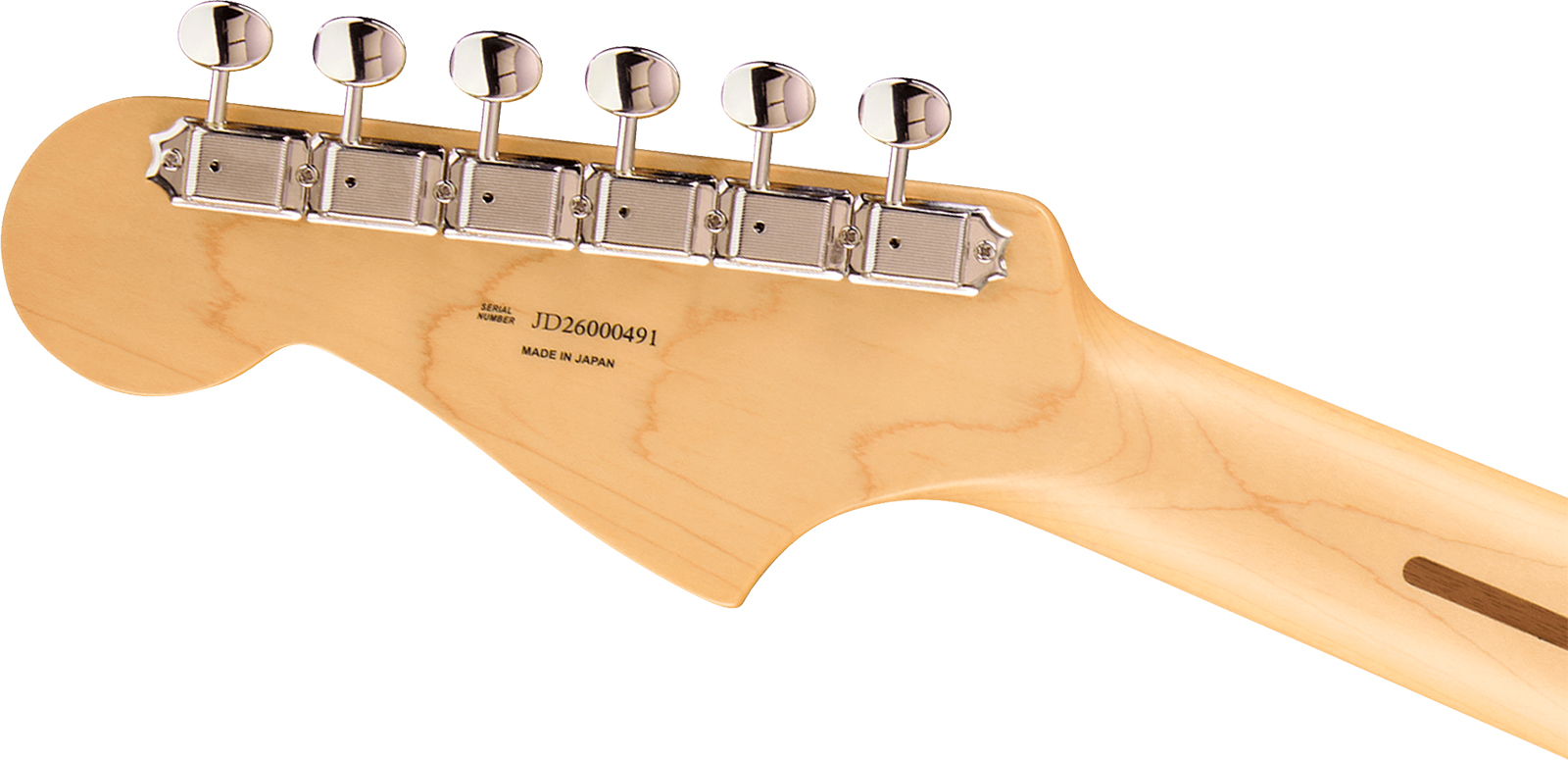 Fender Jazzmaster Hybrid Ii Mij Ltd Jap 2s Trem Rw - Satin Arctic White - Guitarra electrica retro rock - Variation 3