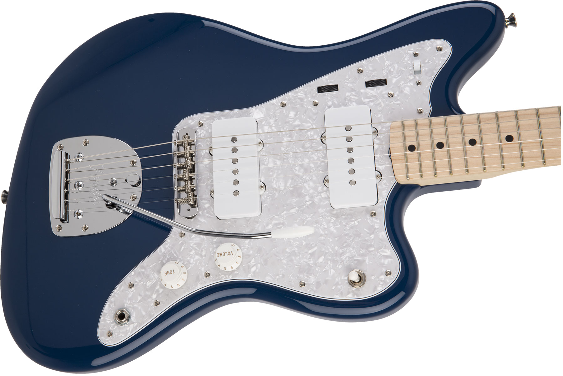 Fender Jazzmaster Hybrid Japon Mn - Indigo - Guitarra electrica retro rock - Variation 2