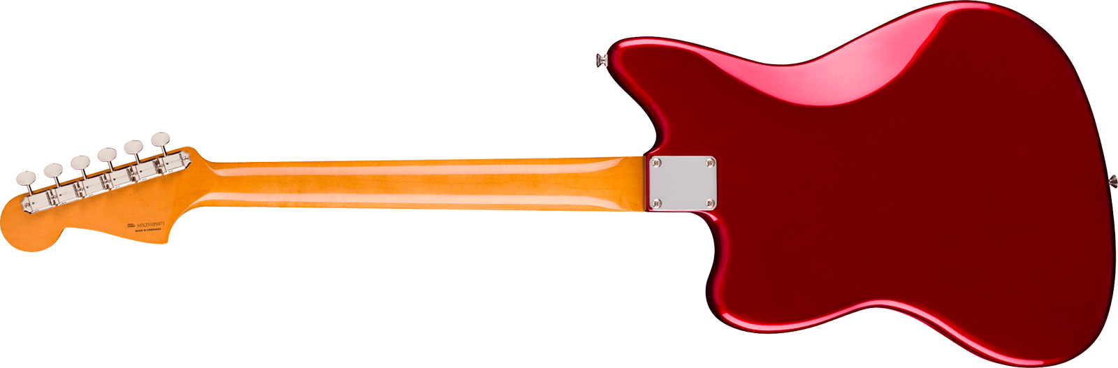 Fender Jazzmaster Mid 60s Vintera 3 Mex 2s Trem Rw - Candy Apple Red - Guitarra electrica retro rock - Variation 1