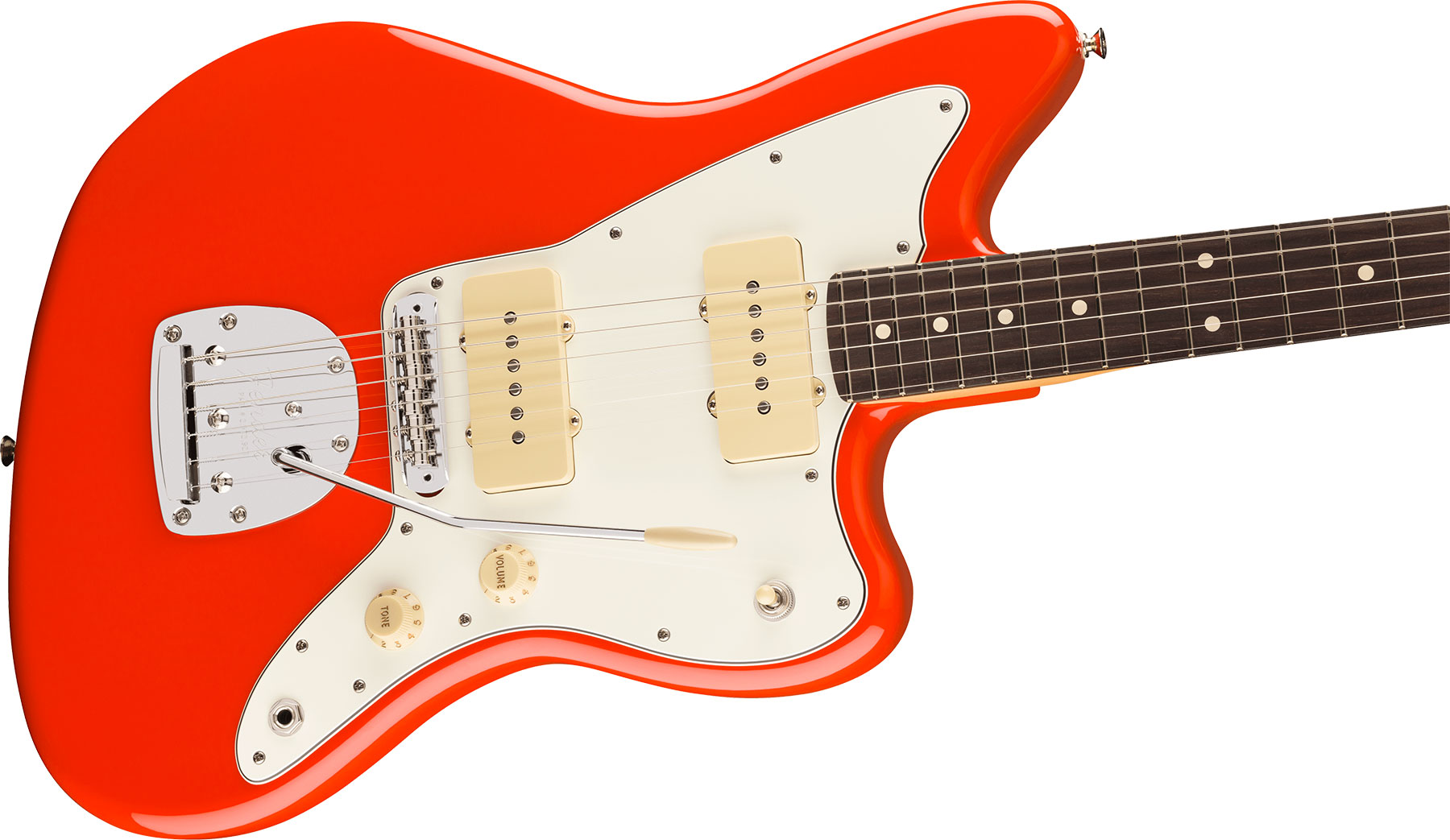 Fender Jazzmaster Player Ii Mex 2s Trem Rw - Coral Red - Guitarra electrica retro rock - Variation 2