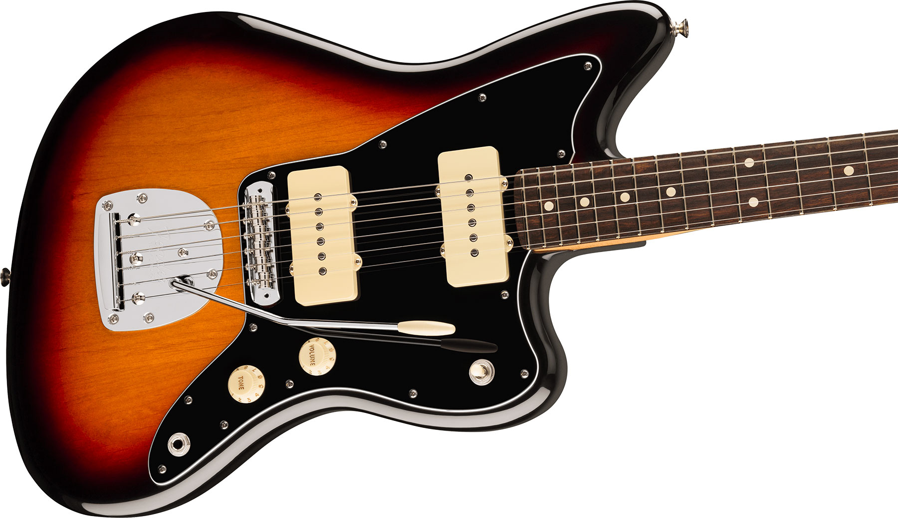 Fender Jazzmaster Player Ii Mex 2s Trem Rw - 3-color Sunburst - Guitarra electrica retro rock - Variation 2