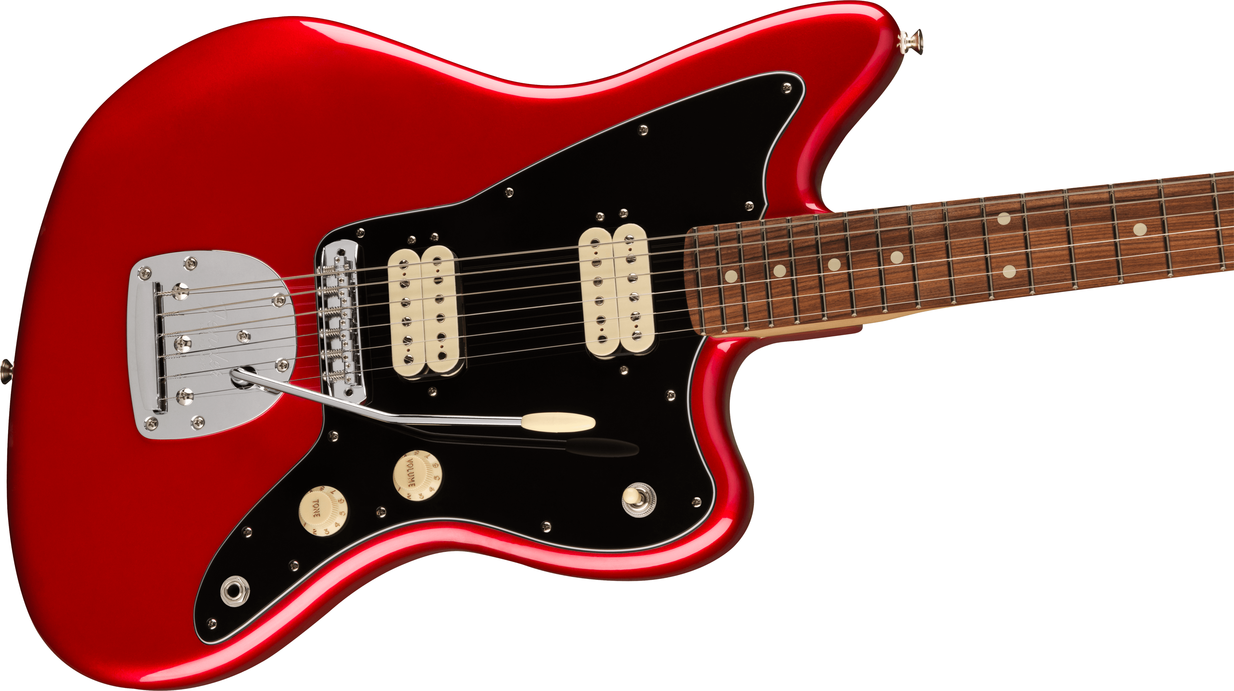 Fender Jazzmaster Player Hh Mex 2023 Trem 2h Pf - Candy Apple Red - Guitarra electrica retro rock - Variation 3