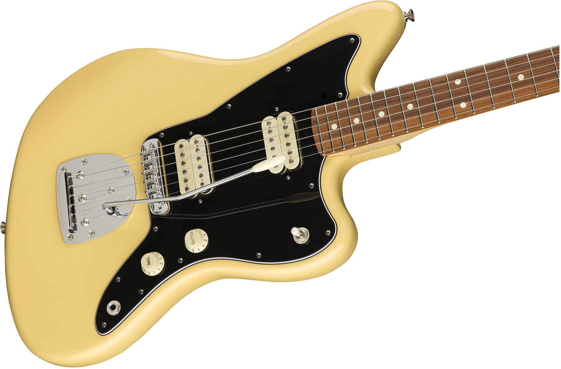 Fender Jazzmaster Player Mex Hh Pf - Buttercream - Guitarra electrica retro rock - Variation 2