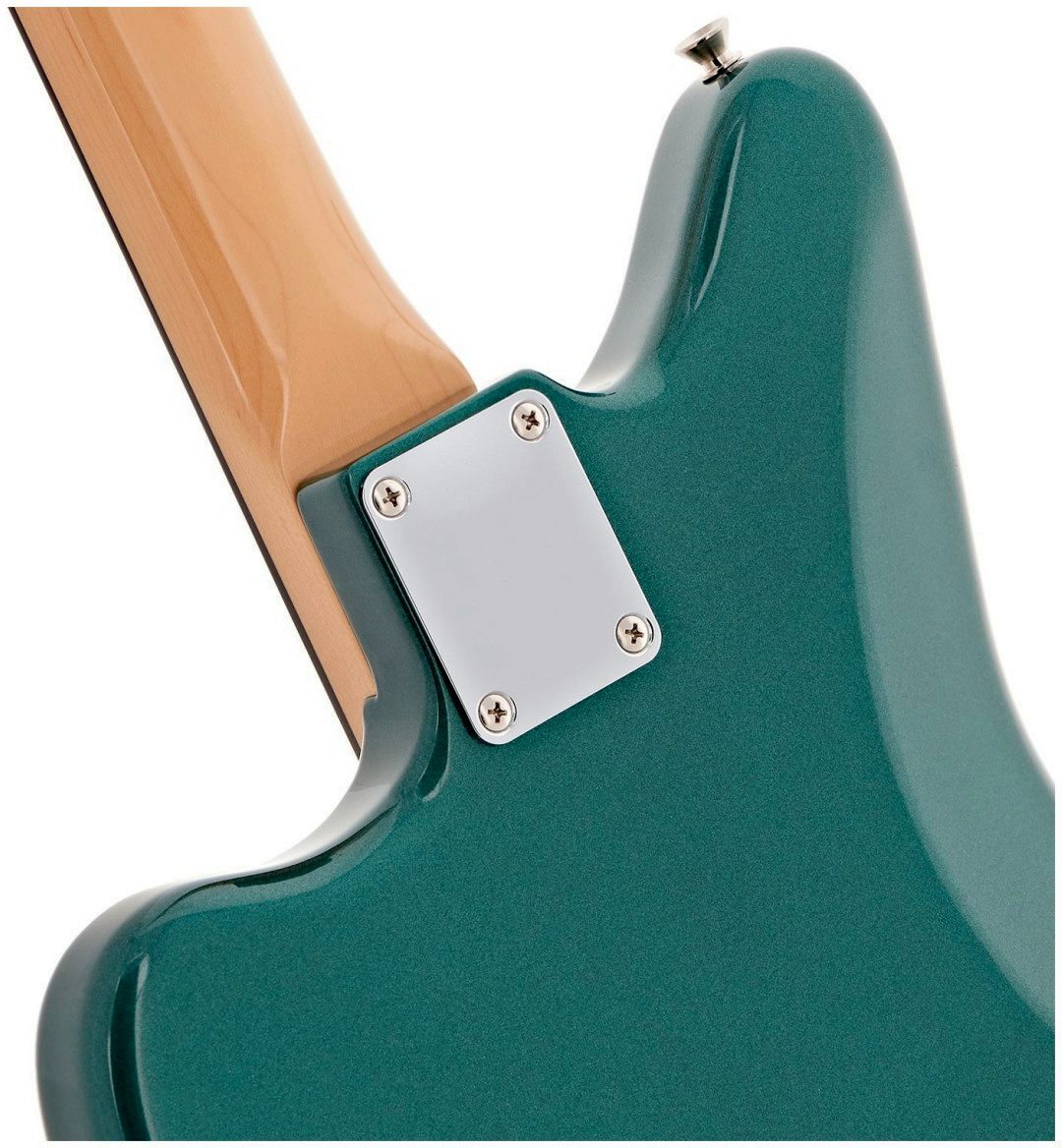 Fender Jazzmaster Traditional Ii 60s Mij Trem 2s Rw - Sherwood Green Metallic - Guitarra electrica retro rock - Variation 4
