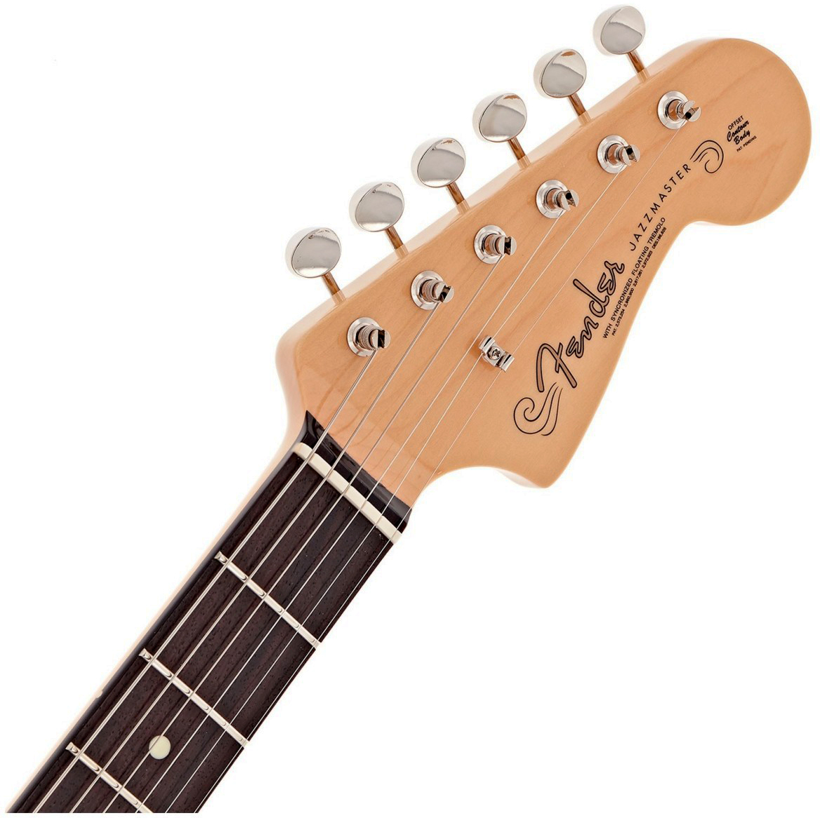 Fender Jazzmaster Traditional Ii 60s Mij Trem 2s Rw - Sherwood Green Metallic - Guitarra electrica retro rock - Variation 5