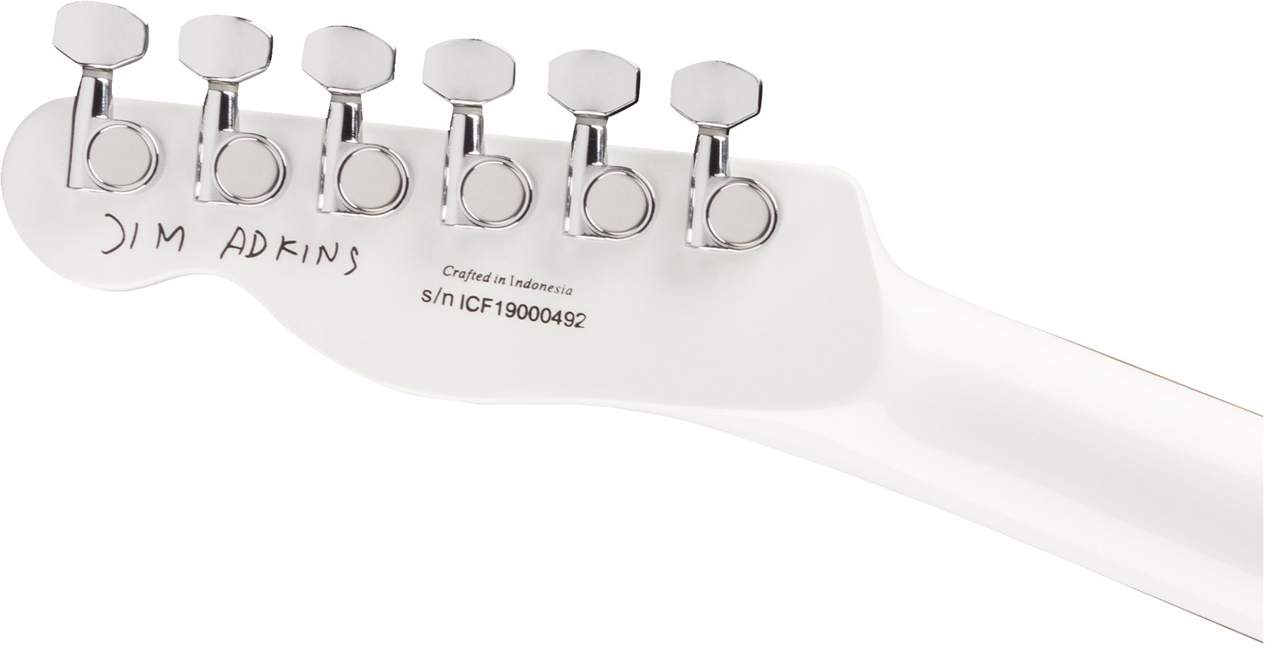 Fender Jim Adkins Tele Ja-90 Mex Signature 2p90 Lau - White - Guitarra eléctrica con forma de tel - Variation 3