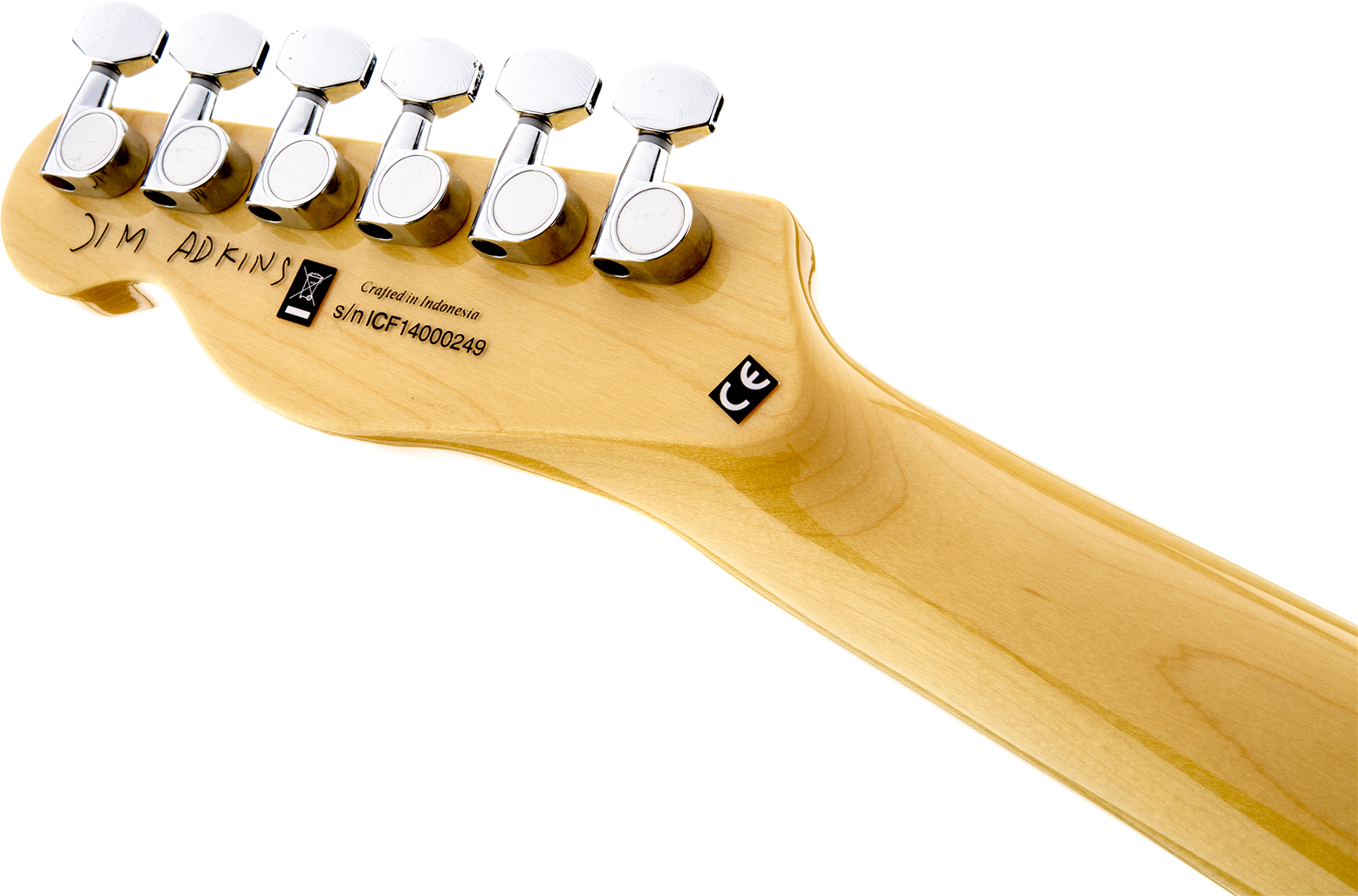 Fender Jim Adkins Tele Ja-90 Mex Signature 2p90 Lau - Natural - Guitarra eléctrica con forma de tel - Variation 3