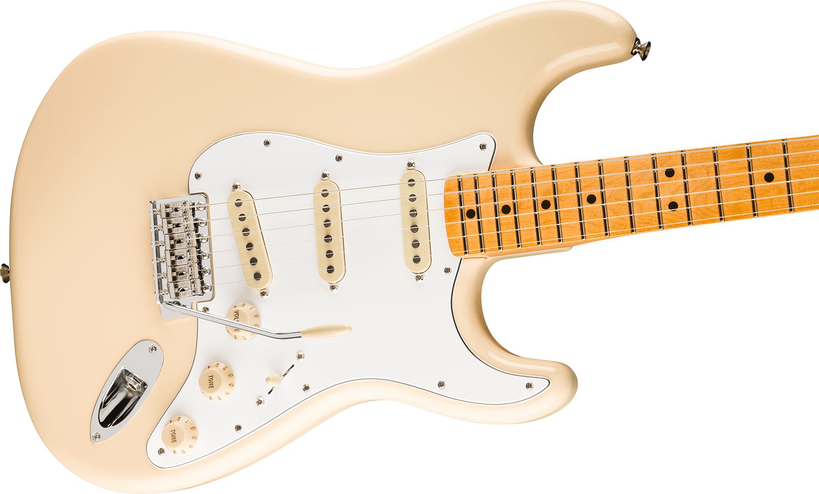 Fender Jimi Hendrix Strat Mex Signature 3s Trem Mn - Olympic White - Guitarra eléctrica con forma de str. - Variation 8
