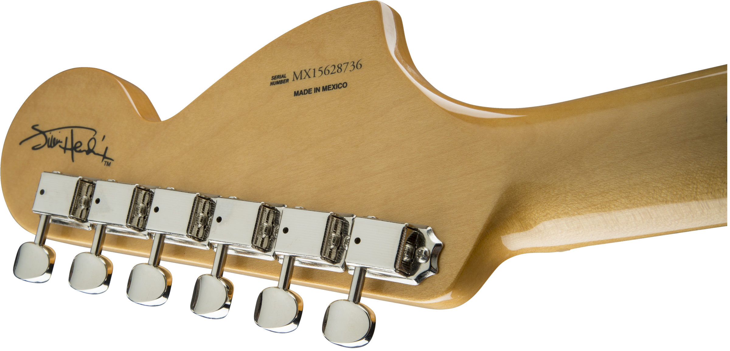 Fender Jimi Hendrix Stratocaster (mex, Mn) - Olympic White - Guitarra eléctrica con forma de str. - Variation 4