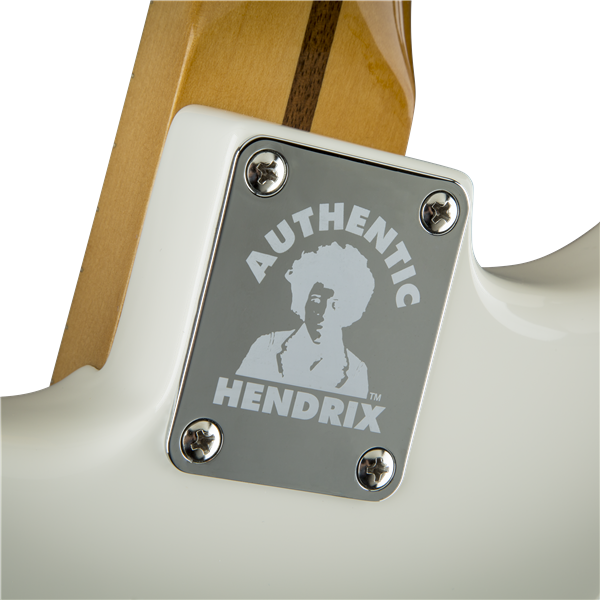 Fender Jimi Hendrix Stratocaster (mex, Mn) - Olympic White - Guitarra eléctrica con forma de str. - Variation 5