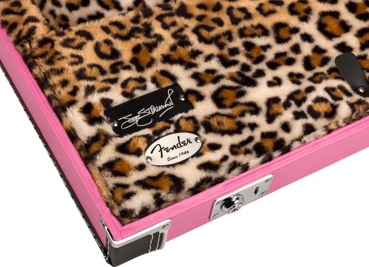 Fender Joe Strummer Strat/tele Electric Guitar Case Pink Leopard - Maleta para guitarra eléctrica - Variation 3