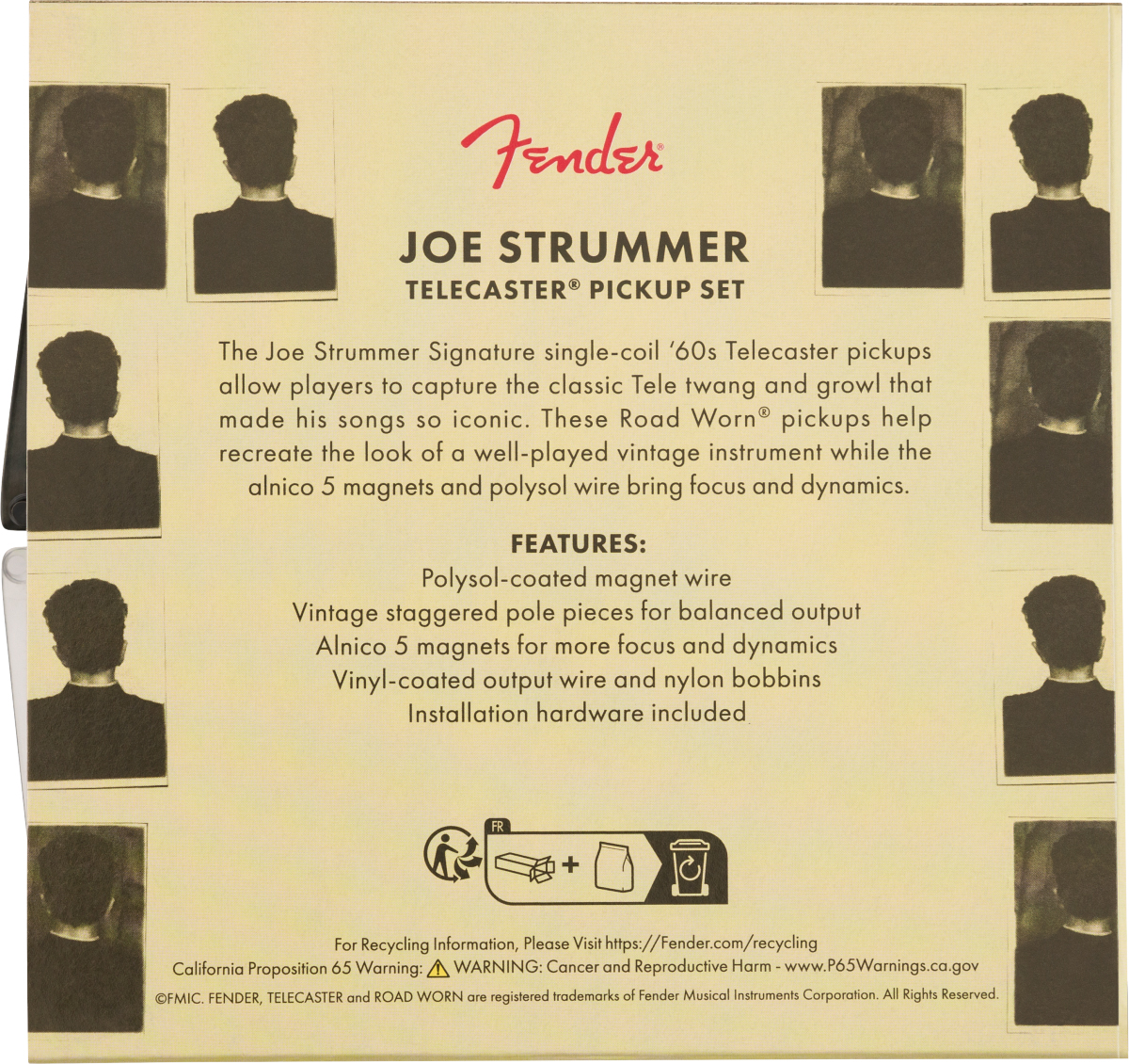 Fender Joe Strummer Tele Pickup Set Signature 2s - Pastilla guitarra eléctrica - Variation 1