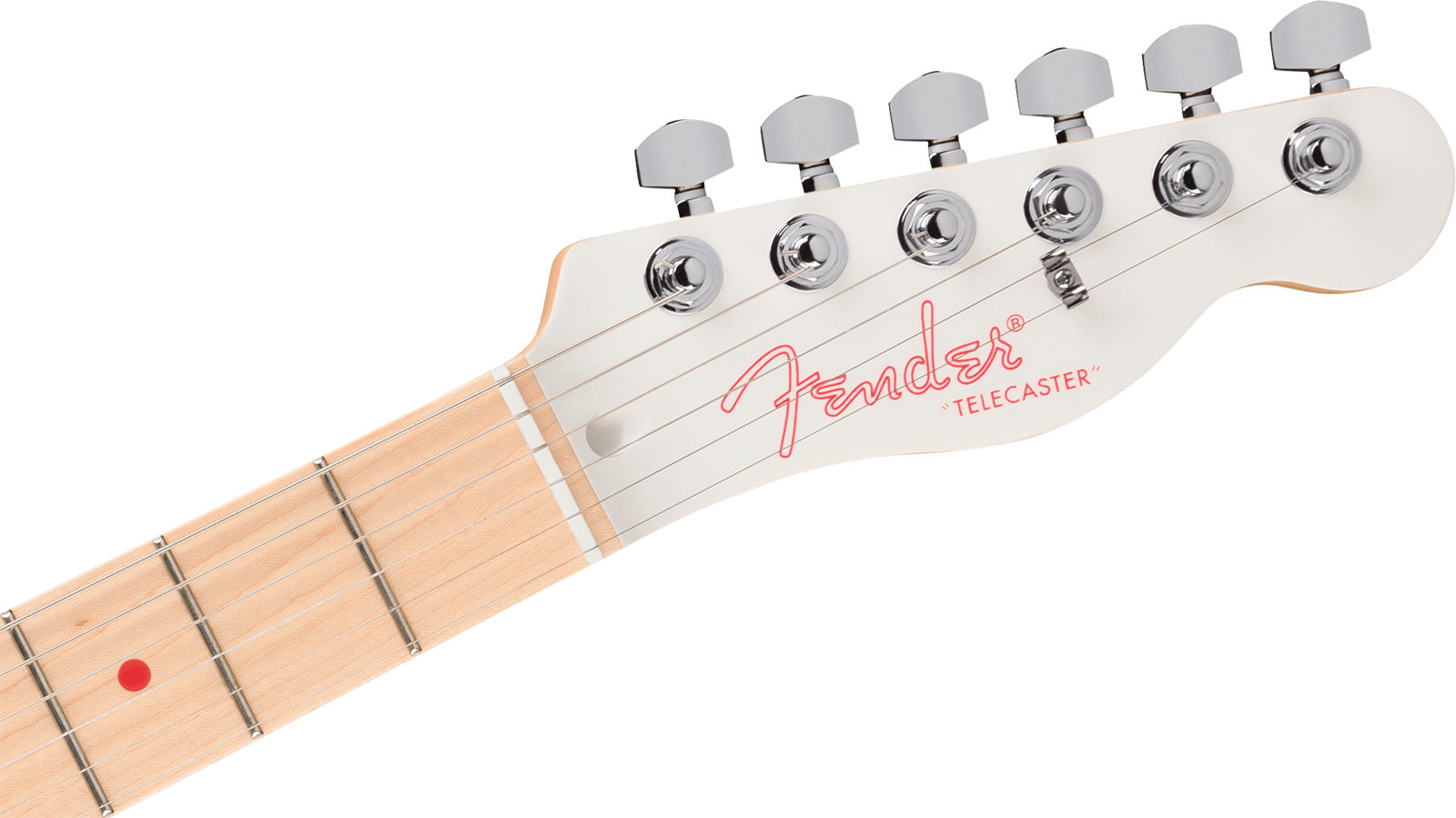 Fender John Five Tele Ghost Signature Ind 2h Dimarzio Ht Mn - White - Guitarra eléctrica de autor - Variation 3
