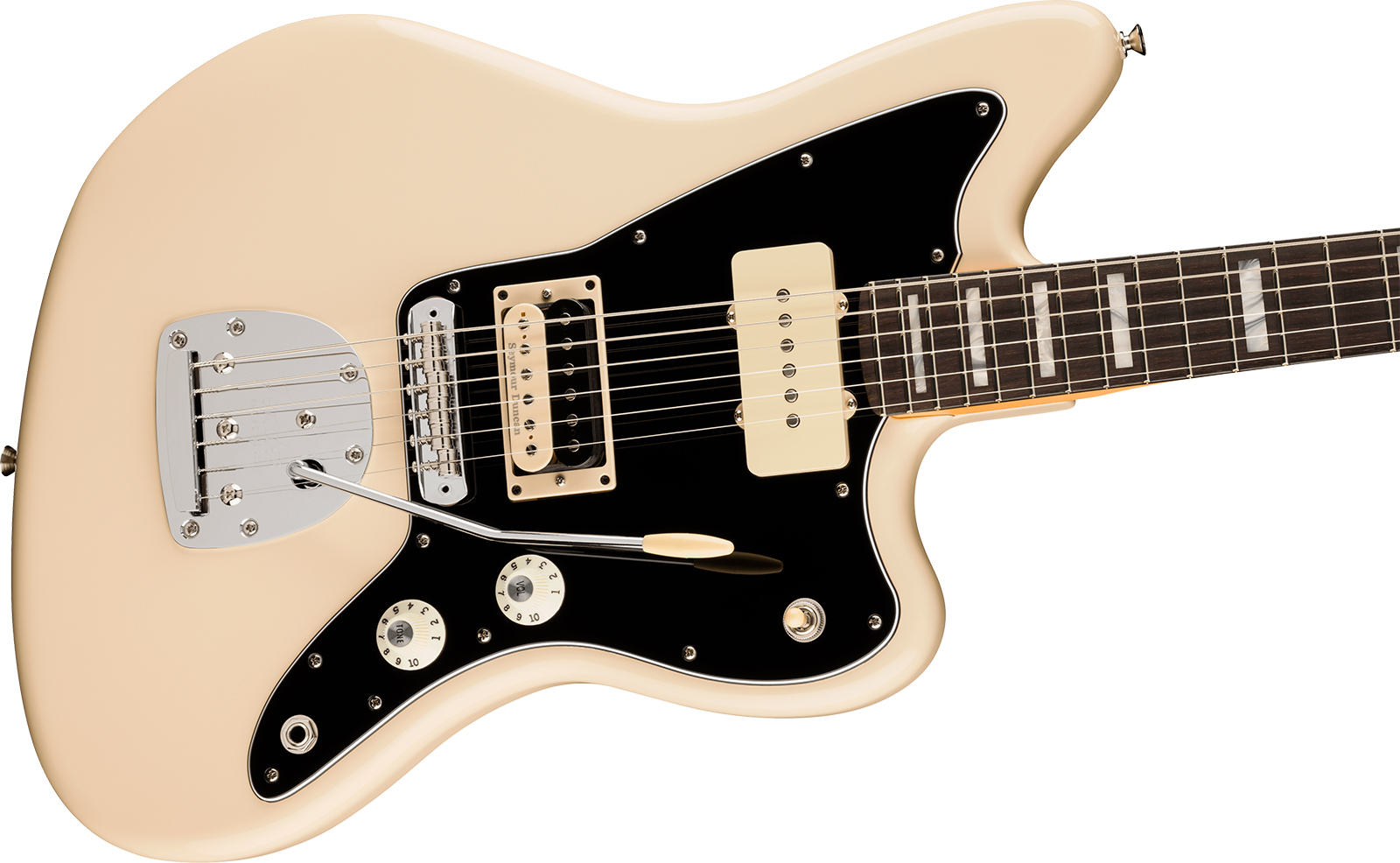 Fender Kim Gordon Jazzmaster Mex Ltd Signature Ltd 2s Trem Rw - Olympic White - Guitarra eléctrica de autor - Variation 2