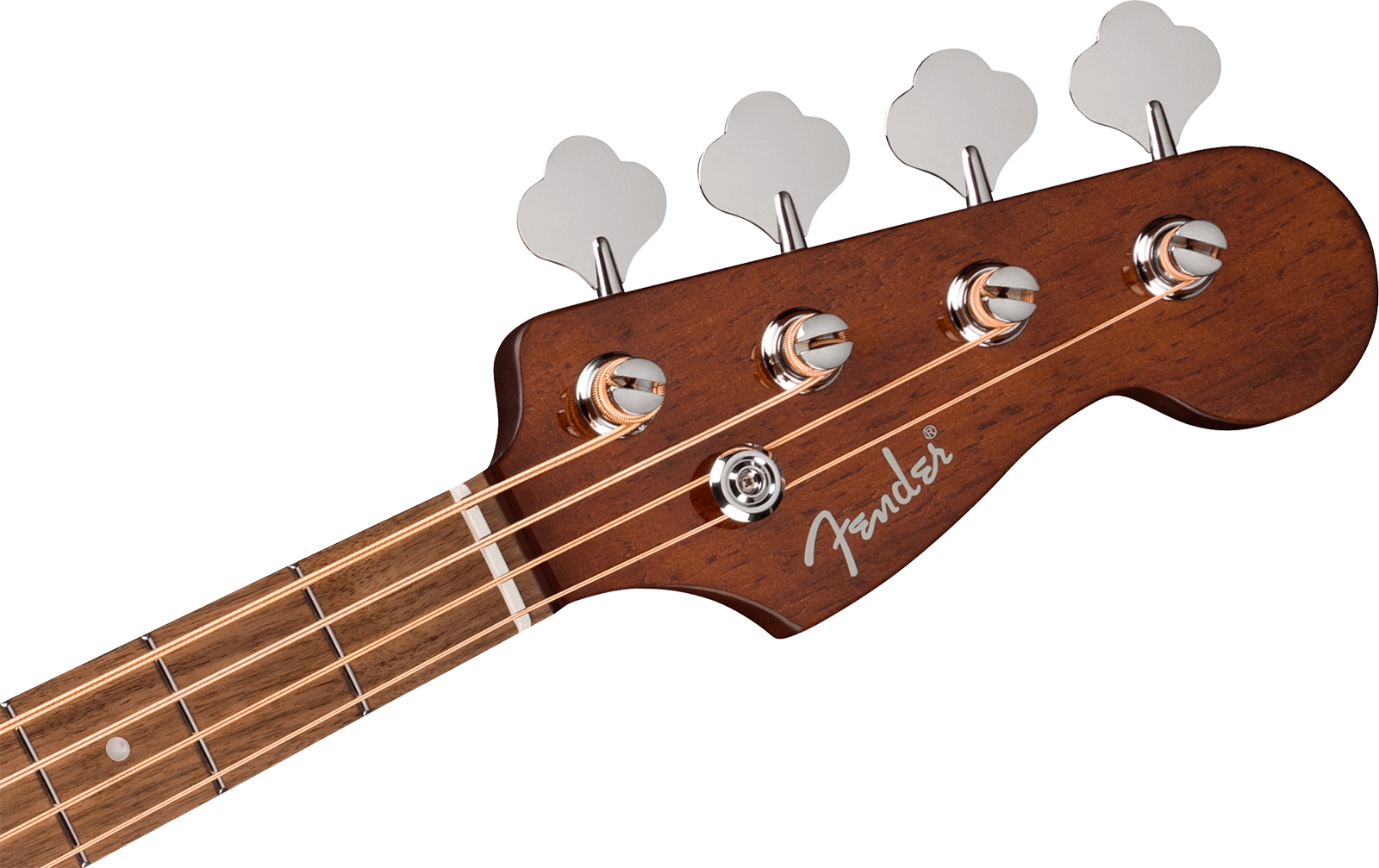 Fender Kingman Bass Deluxe Ce California Cw Shsc Epicea Acajou Noy - Black - Bajo acústico - Variation 4