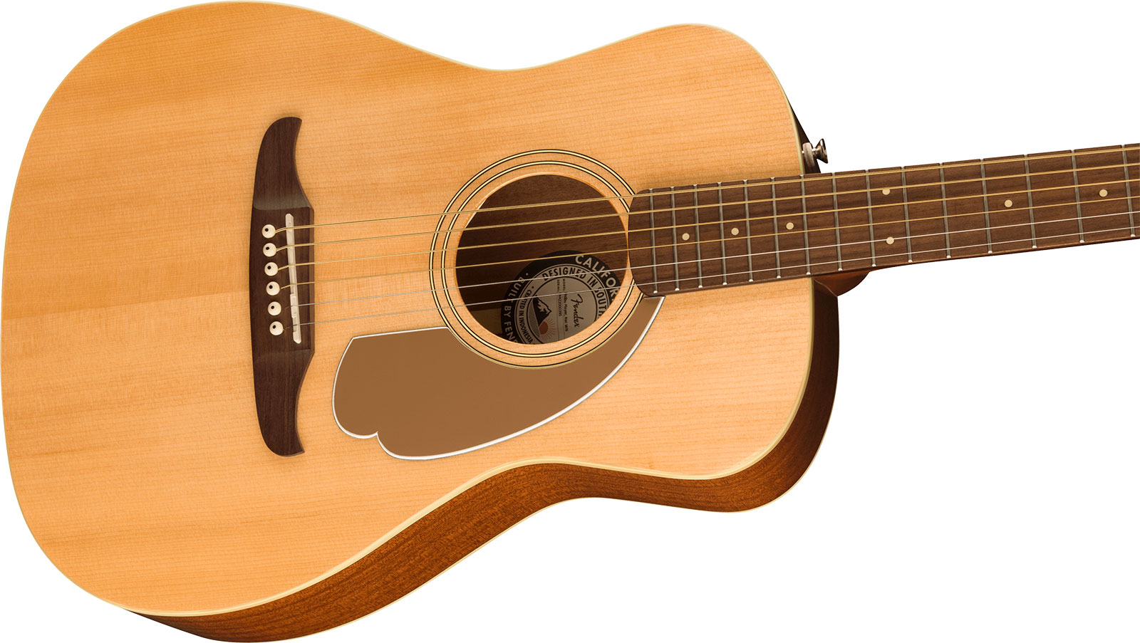 Fender Malibu Player 2023 Parlor Epicea Sapele Wal - Natural - Guitarra electro acustica - Variation 2
