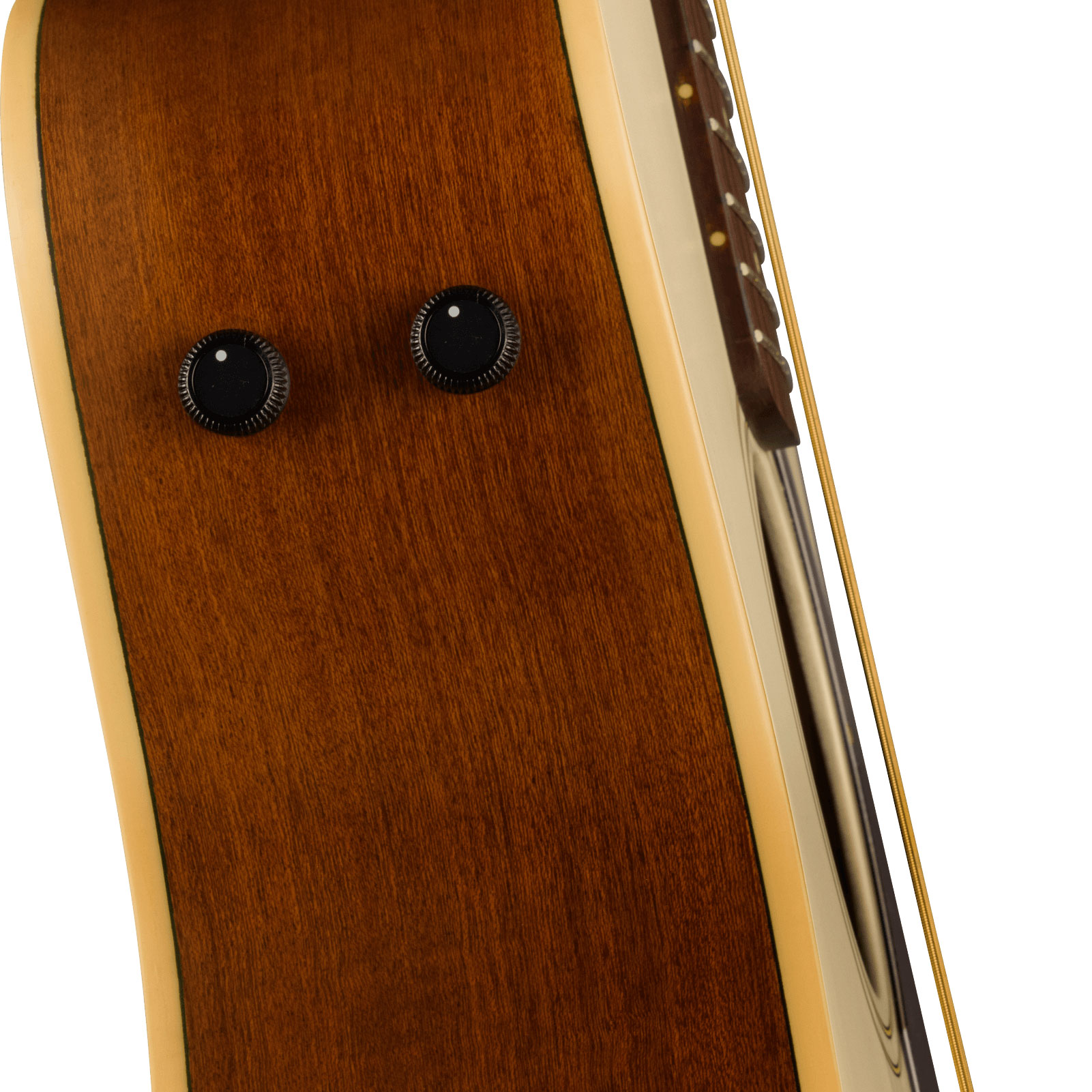 Fender Malibu Player 2023 Parlor Epicea Sapele Wal - Olympic White - Guitarra electro acustica - Variation 3