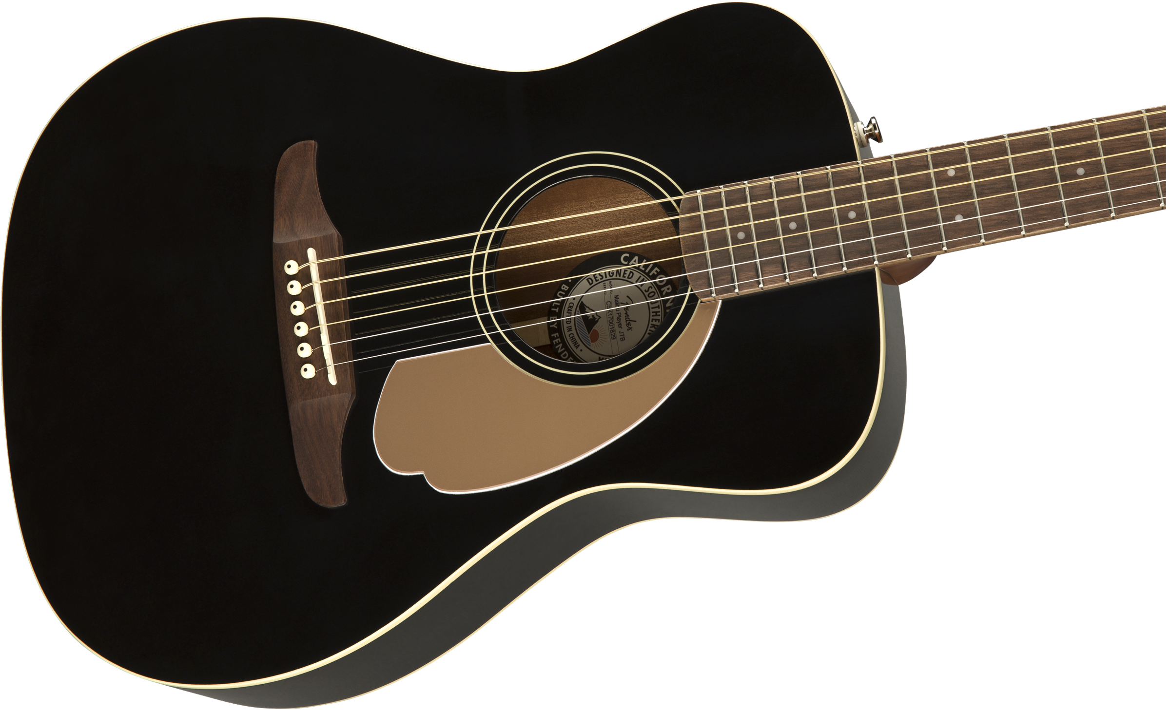 Fender Malibu Player - Jetty Black - Guitarra acústica & electro - Variation 2