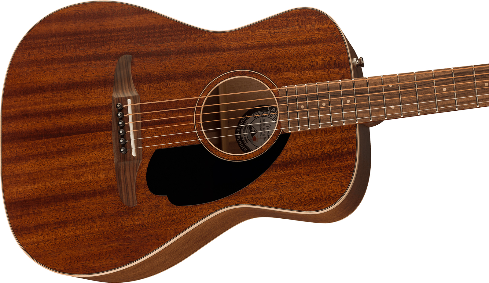 Fender Malibu Special California Parlor Tout Okoume Pf - Natural Satin - Guitarra electro acustica - Variation 2