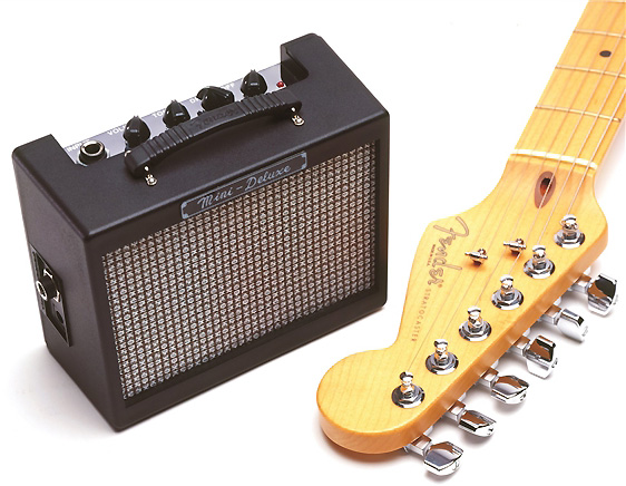 Fender Md20 Mini Deluxe Amplifier 1w 2x2 Black - Mini amplificador para guitarra - Variation 1