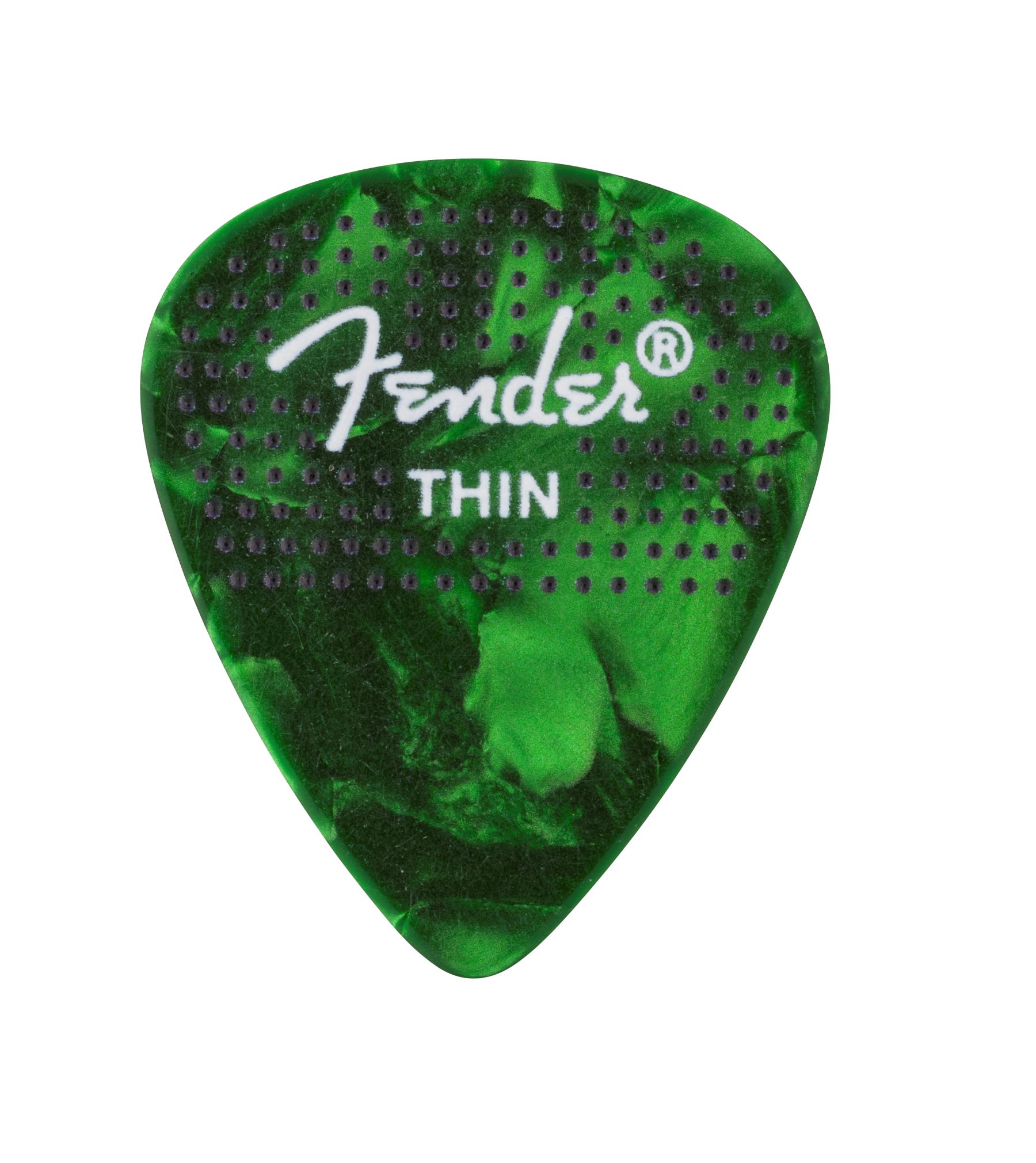 Fender Mediators 351 CelluloÏde À Points (pqt De 12) Moyen - Púas - Variation 3