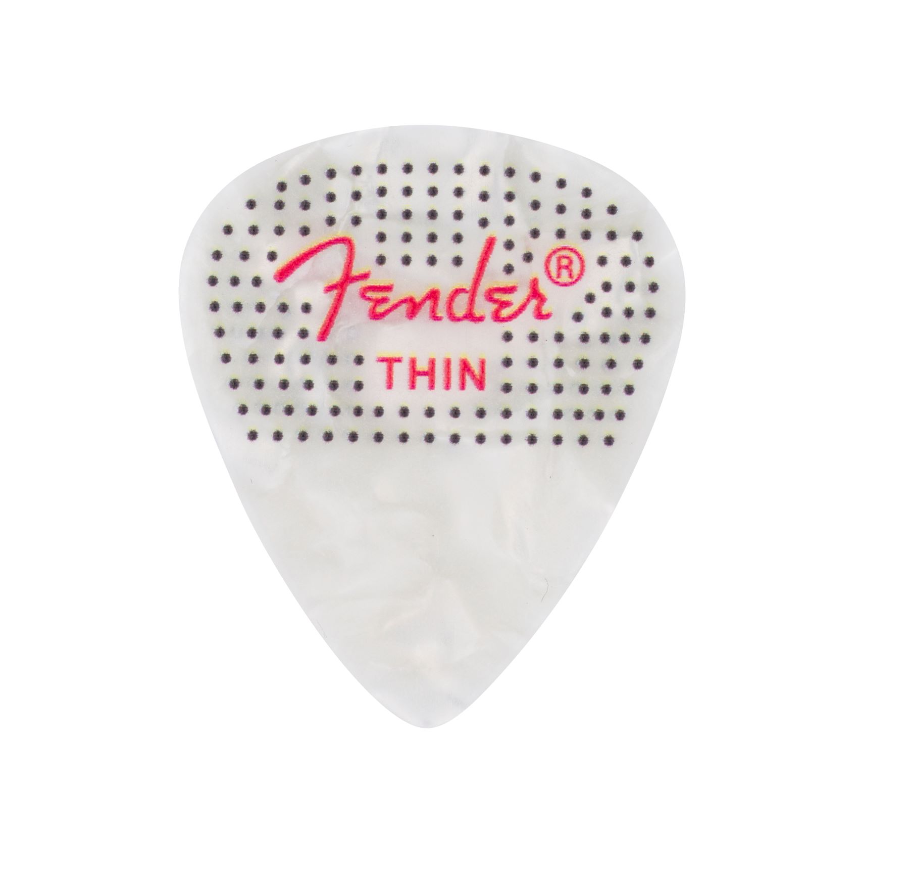 Fender Mediators 351 CelluloÏde À Points (pqt De 12) Moyen - Púas - Variation 5