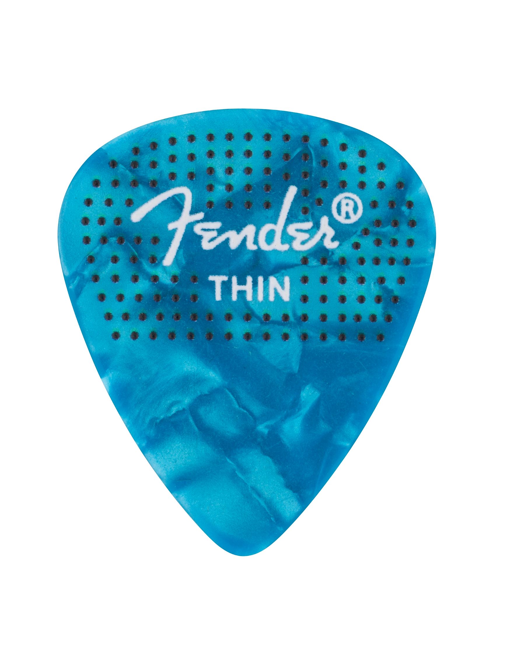Fender Mediators 351 CelluloÏde À Points (pqt De 12) Moyen - Púas - Variation 7
