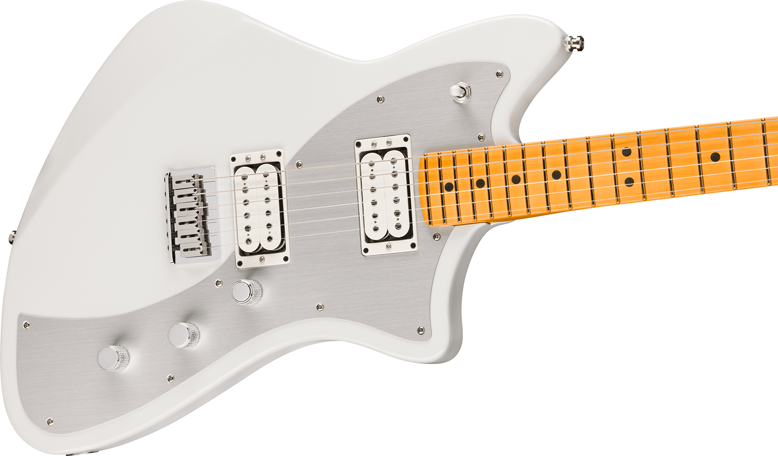 Fender Meteora American Ultra Ii Usa 2h Trem Mn - Avalanche - Guitarra electrica retro rock - Variation 2
