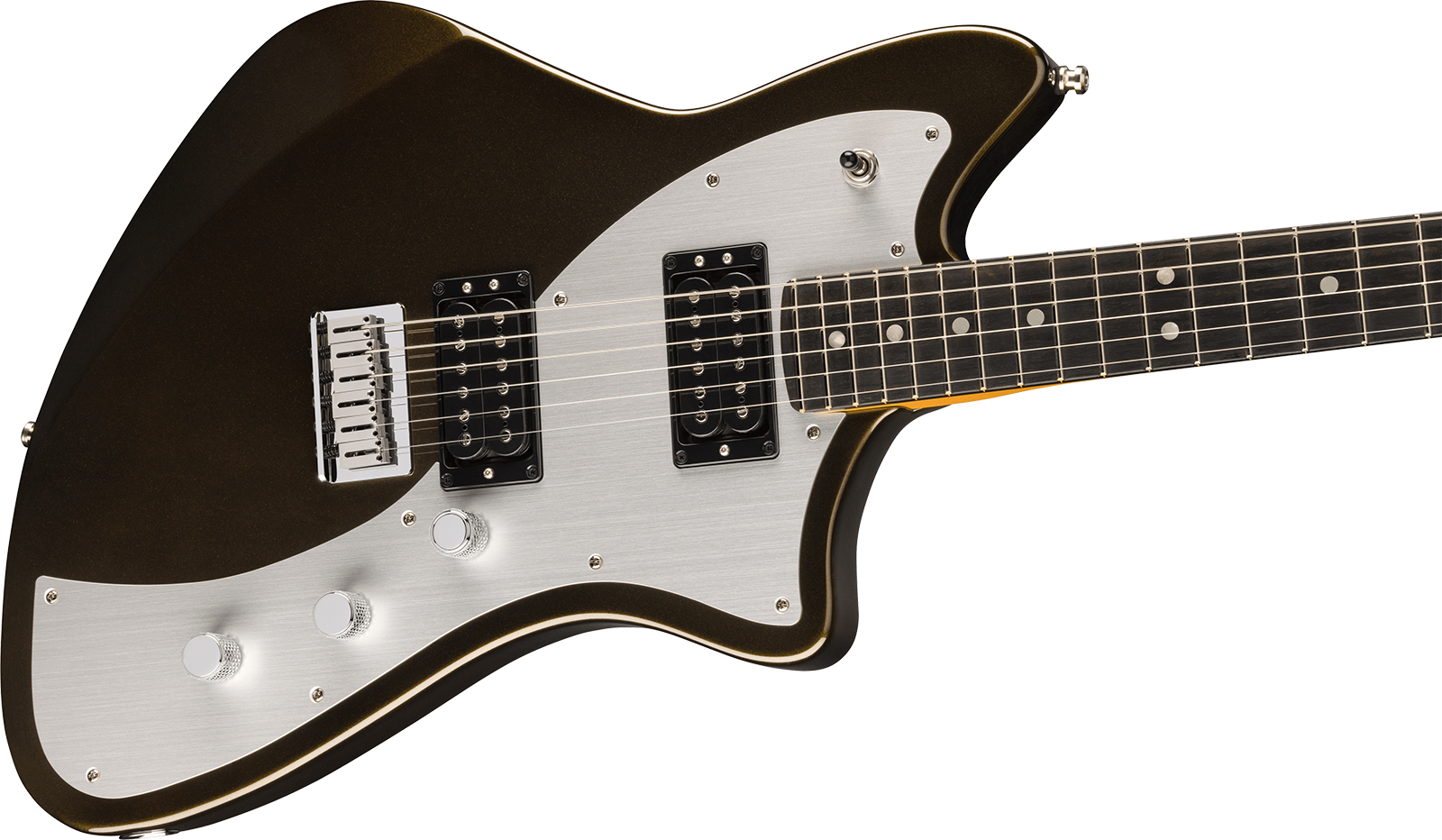 Fender Meteora American Ultra Ii Usa Trem 2h Eb - Texas Tea - Guitarra electrica retro rock - Variation 2