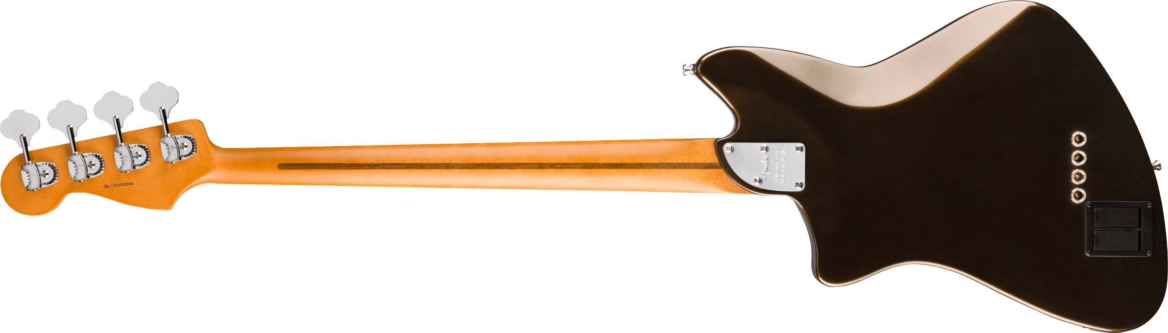 Fender Meteora Bass American Ultra Ii Usa Eb - Texas Tea - Bajo eléctrico de cuerpo sólido - Variation 1