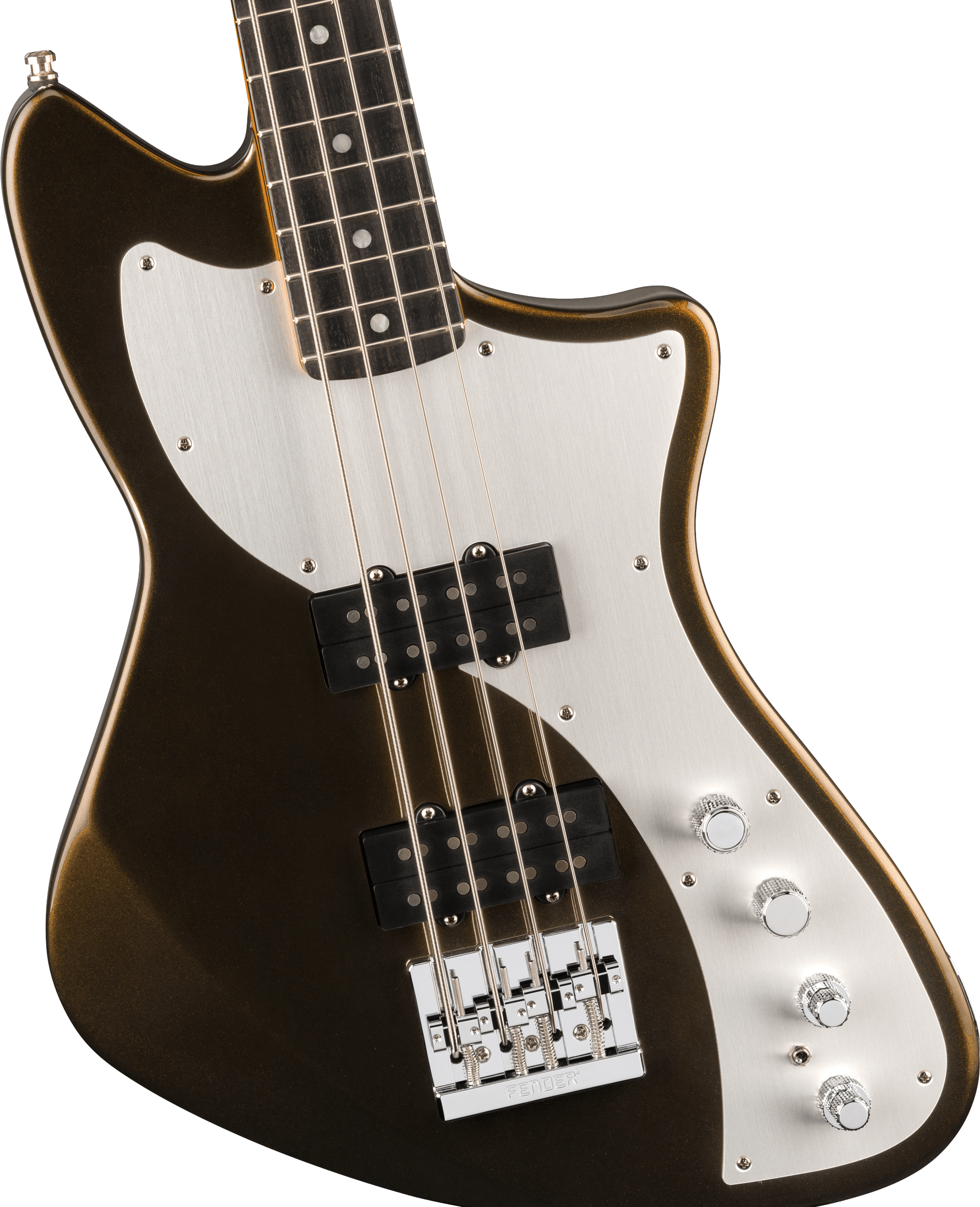 Fender Meteora Bass American Ultra Ii Usa Eb - Texas Tea - Bajo eléctrico de cuerpo sólido - Variation 2