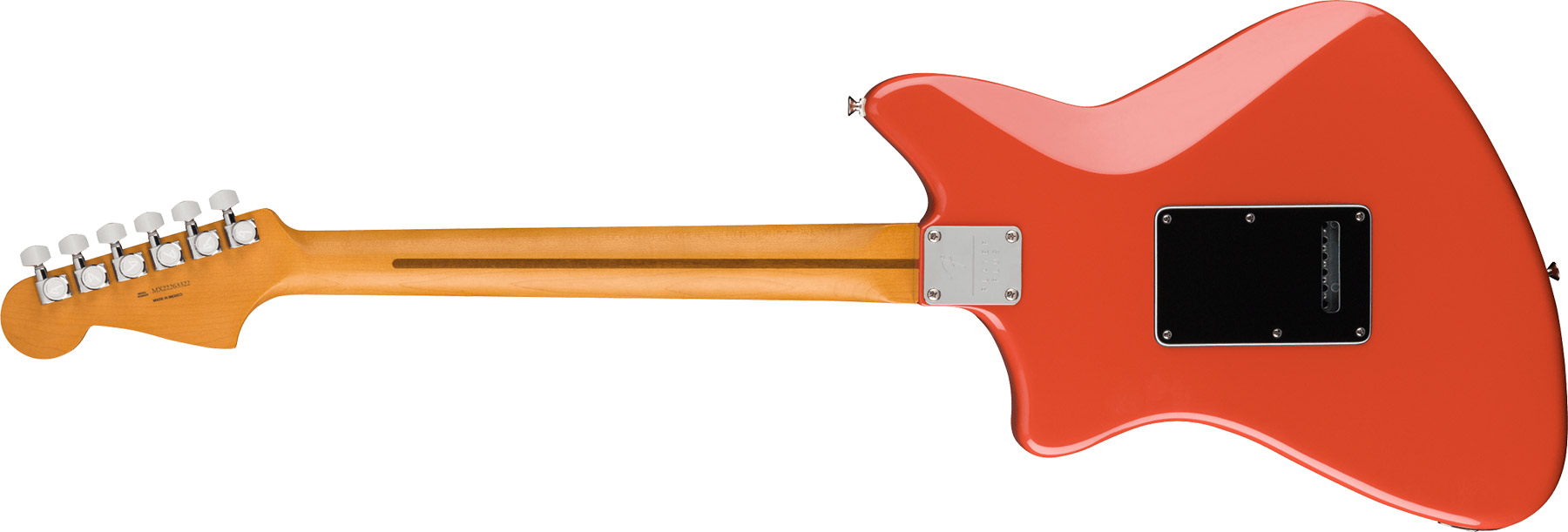 Fender Meteora Player Plus Hh Mex 2023 2s Ht Pf - Fiesta Red - Guitarra electrica retro rock - Variation 1