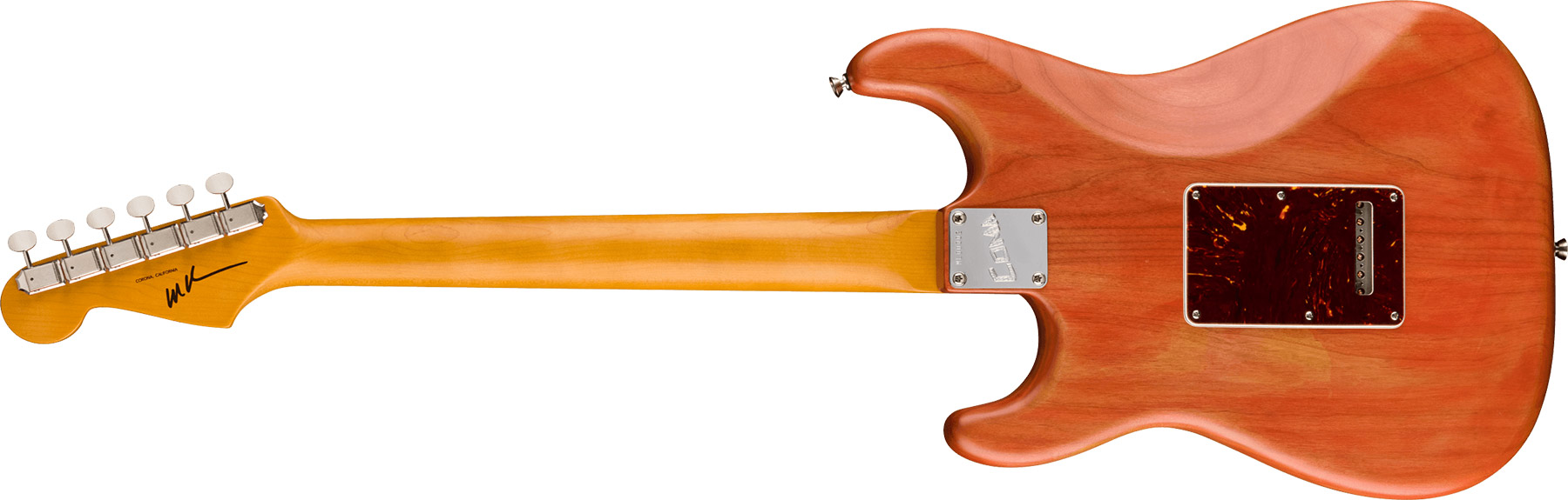 Fender Michael Landau Strat Coma Stories Usa Signature Hss Trem Rw - Coma Red - Guitarra eléctrica con forma de str. - Variation 1
