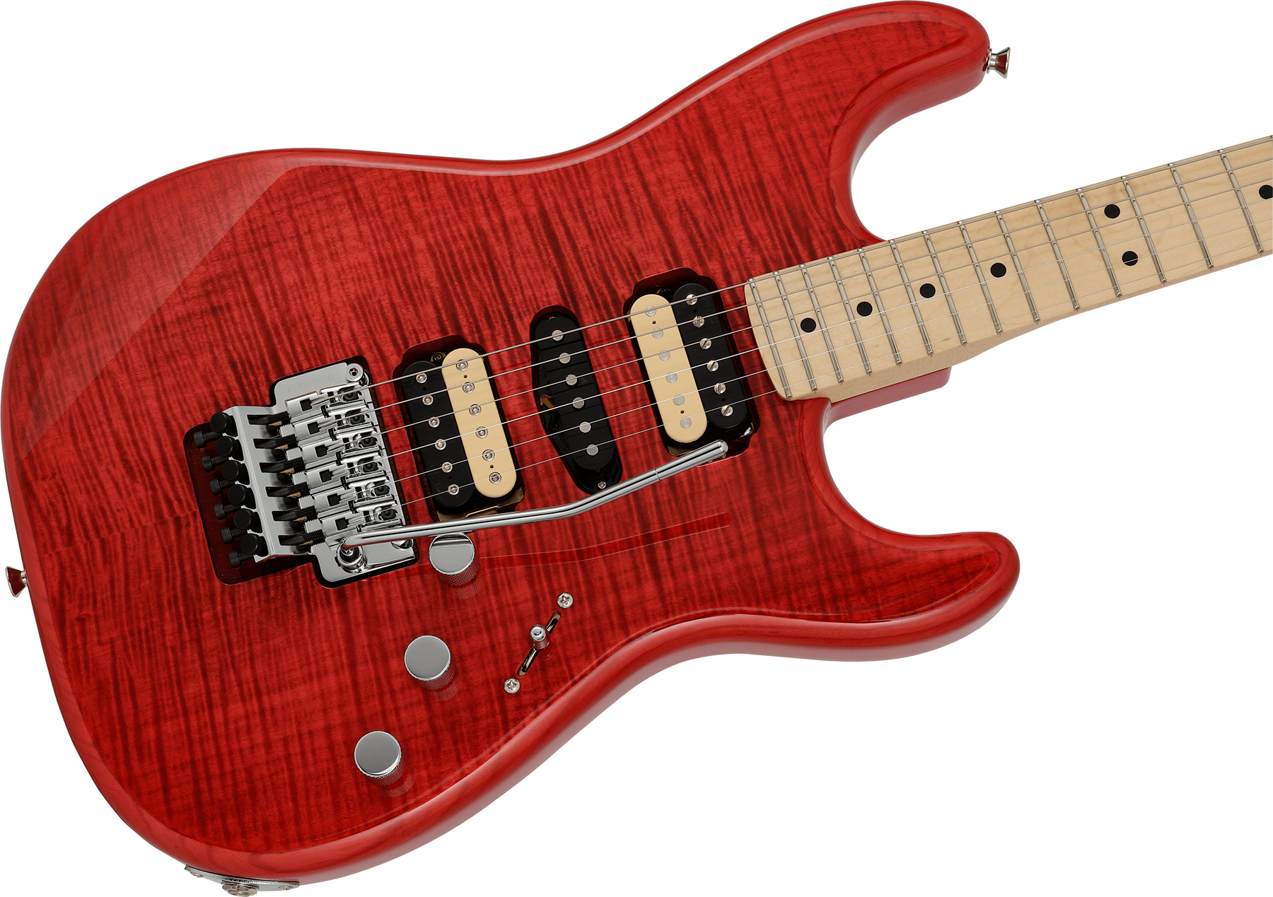 Fender Michiya Haruhata Strat Jap Signature Hsh Trem Mn - Trans Pink - Guitarra eléctrica con forma de str. - Variation 2