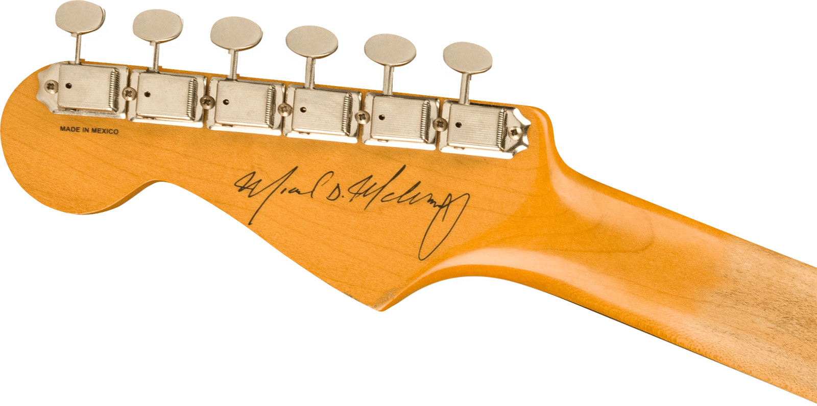 Fender Mike Mccready Strat Mex Signature 3s Trem Rw - Road Worn 3-color Sunburst - Guitarra eléctrica de autor - Variation 3