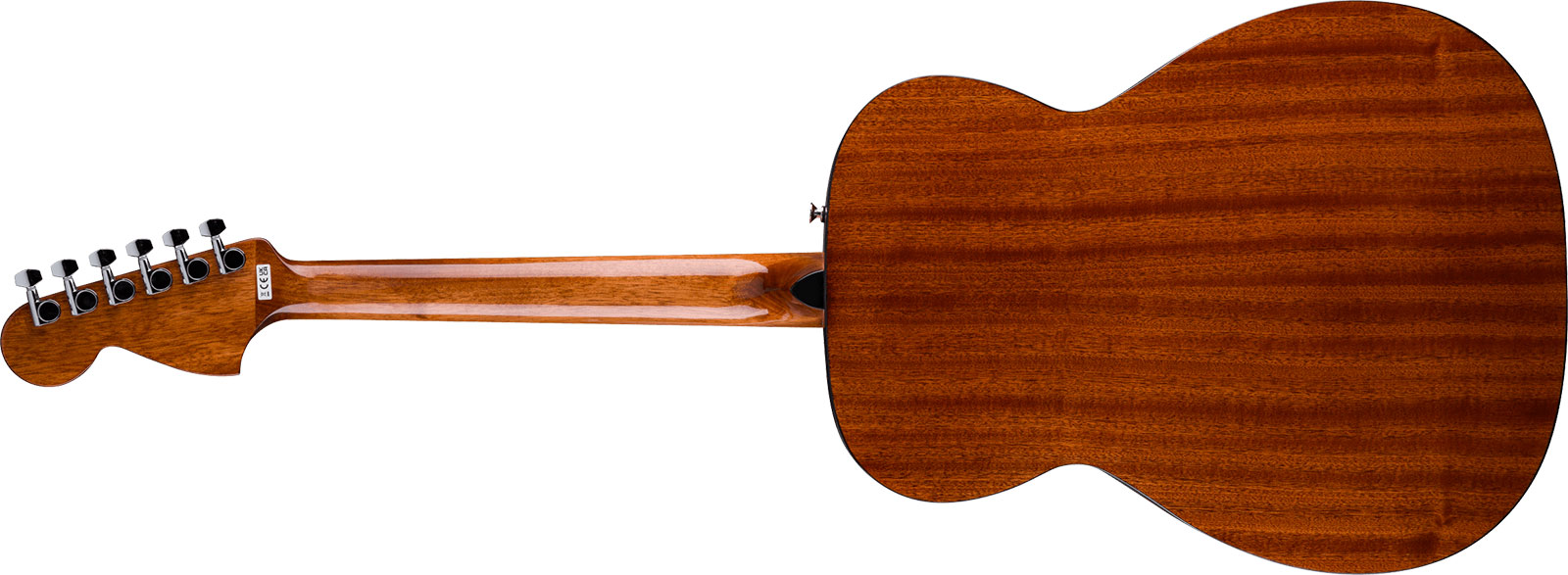 Fender Monterey California Standard Om Tout Sapele Wal - Natural - Guitarra folk - Variation 1