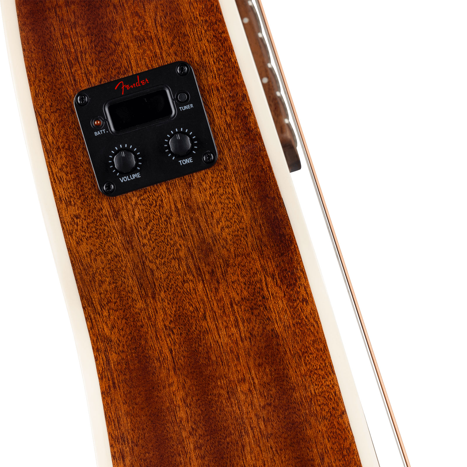 Fender Monterey E California Standard Auditorium Tout Sapele Wal - Natural - Guitarra folk - Variation 2