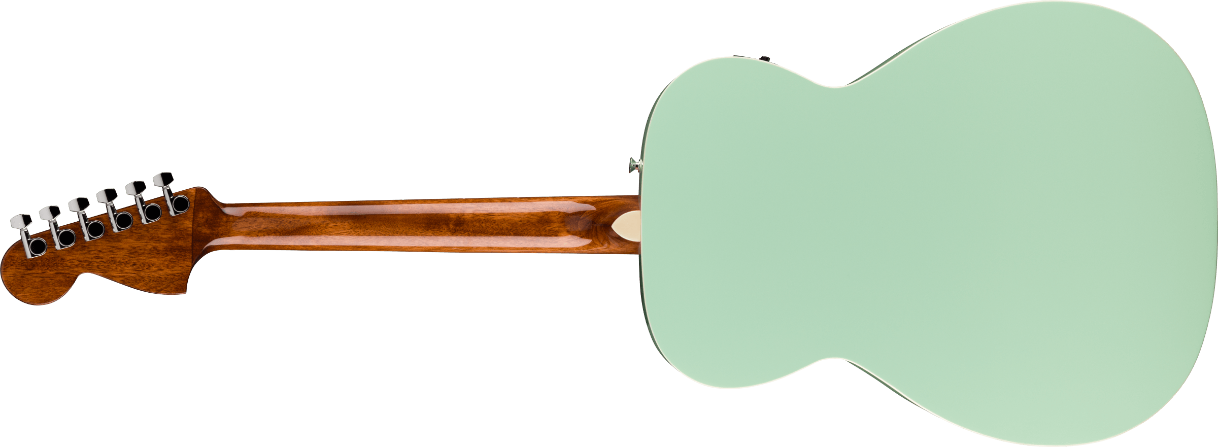 Fender Monterey E California Standard Om Epicea Sapele Wal - Surf Green - Guitarra folk - Variation 1