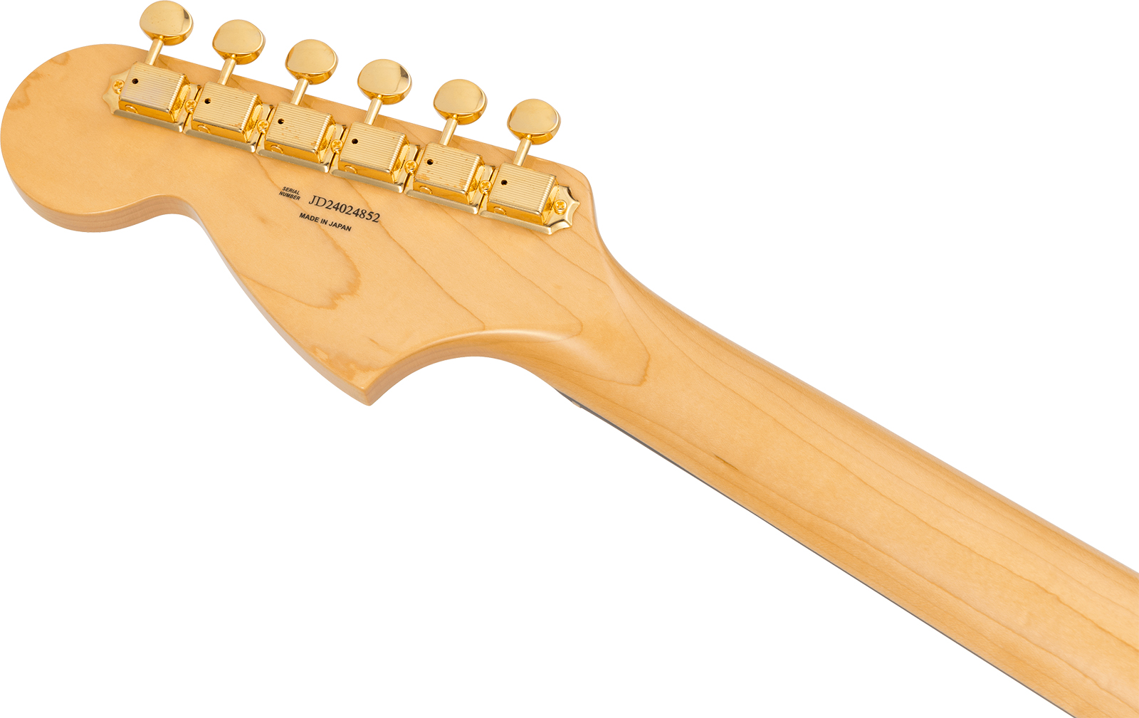 Fender Mustang 60s Traditional Mij Ltd Jap Shsc 2s Trem Rw - Black Pearl - Guitarra electrica retro rock - Variation 4