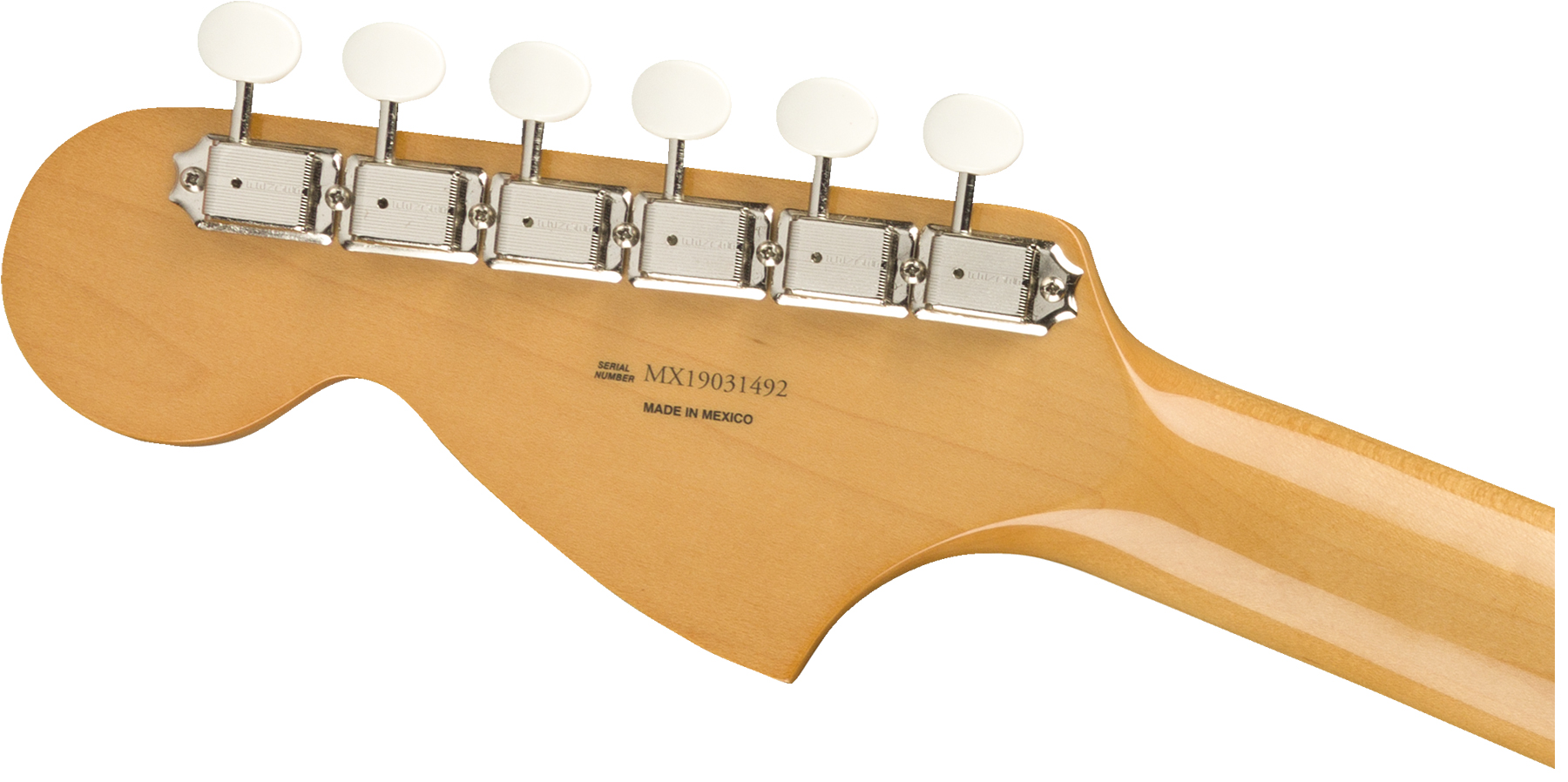 Fender Mustang 60s Vintera Vintage Mex Pf - 3-color Sunburst - Guitarra electrica retro rock - Variation 3