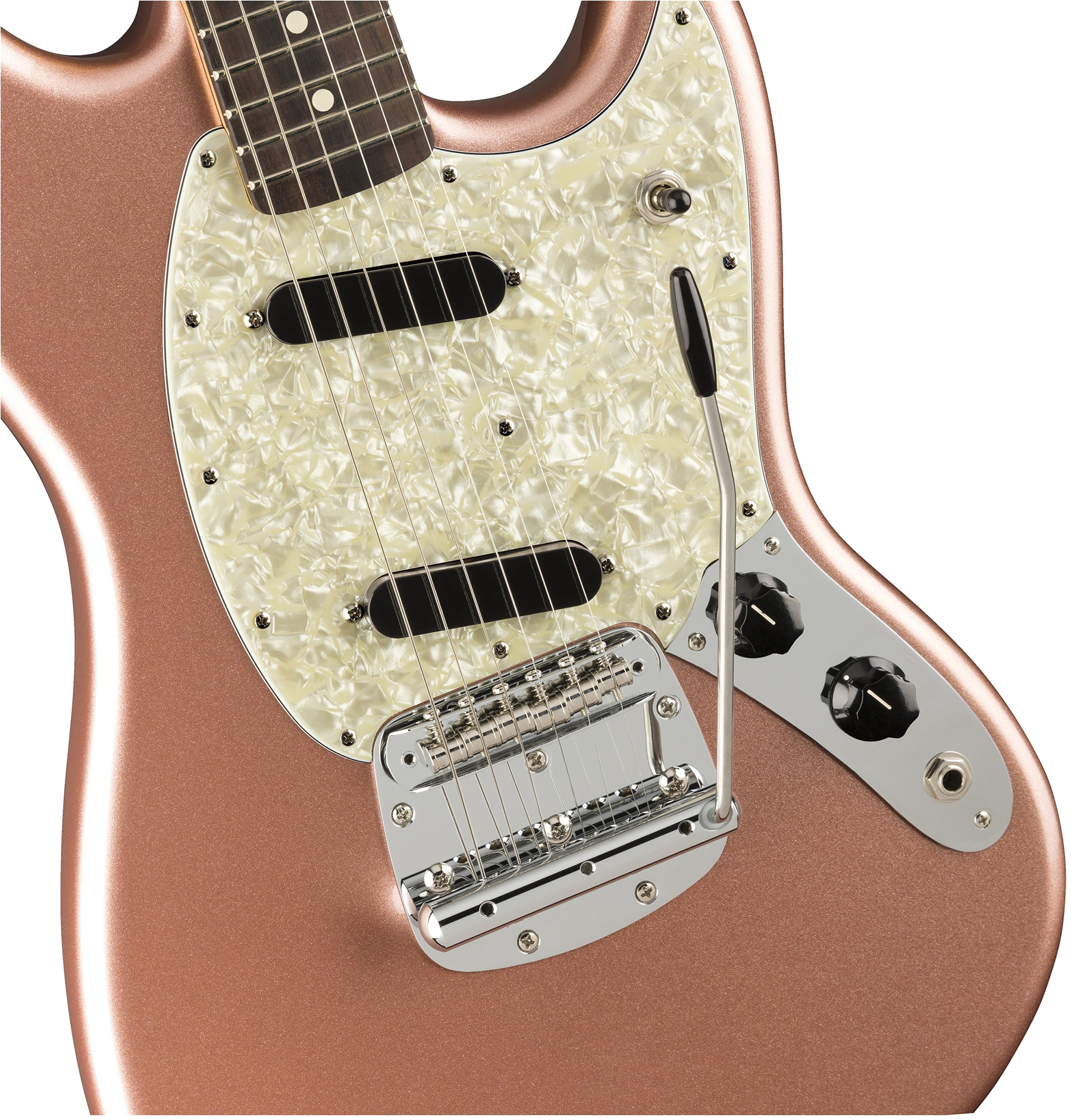 Fender Mustang American Performer Usa Ss Rw - Penny - Guitarra eléctrica de doble corte - Variation 2