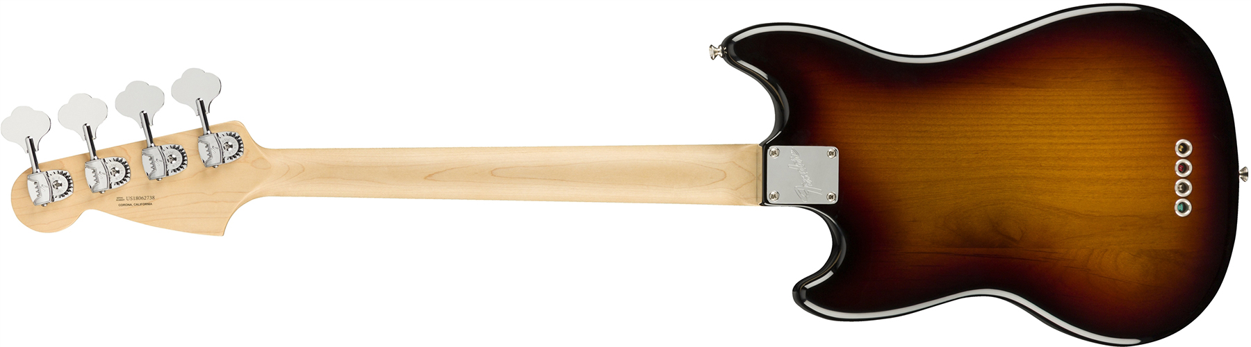 Fender Mustang Bass American Performer Usa Rw - 3-color Sunburst - Bajo eléctrico para niños - Variation 1