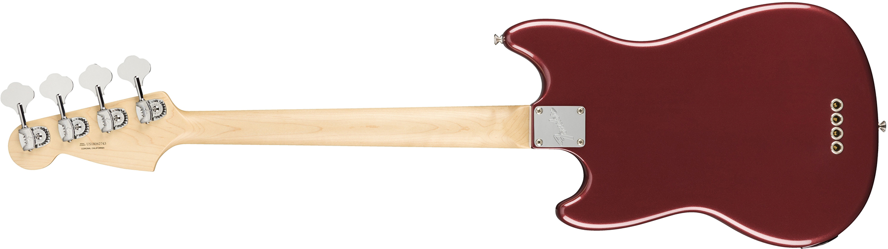 Fender Mustang Bass American Performer Usa Rw - Aubergine - Bajo eléctrico para niños - Variation 1