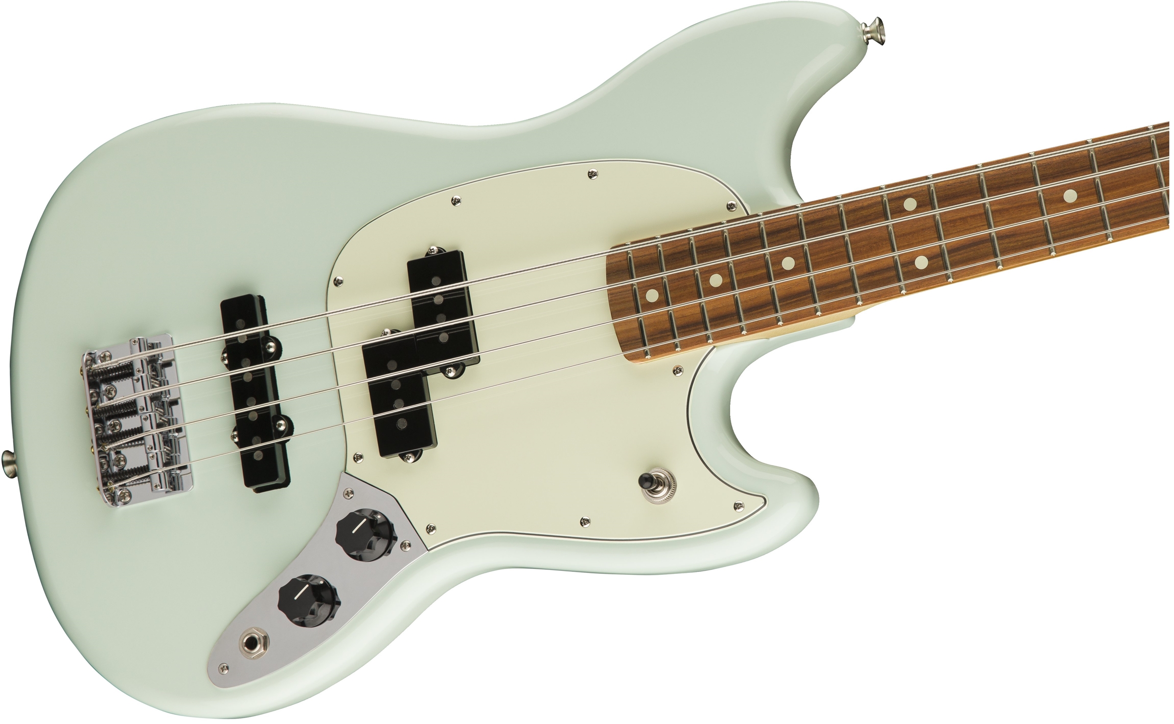 Bajo eléctrico para niños Fender Offset Mustang Bass PJ (MEX, PF
