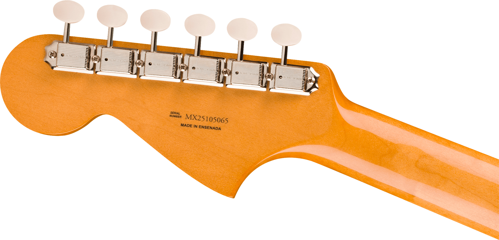 Fender Mustang Mid 60s Vintera 3 Mex Shsc 2s Trem Rw - Dakota Red - Guitarra electrica retro rock - Variation 3