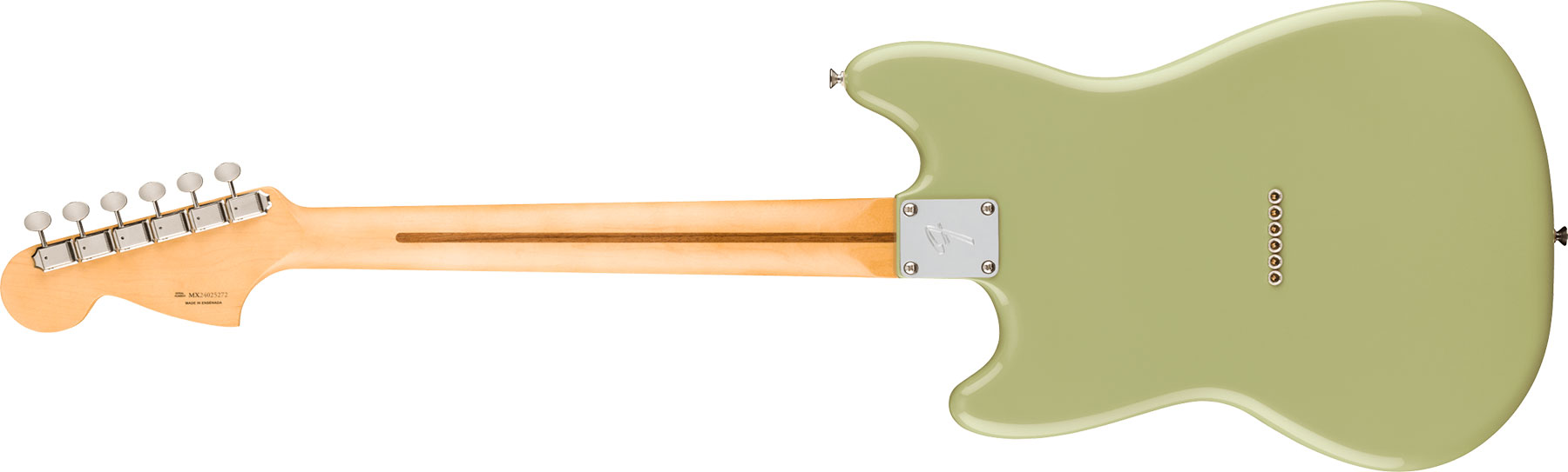 Fender Mustang Player Ii Mex 2s Ht Rw - Birch Green - Guitarra electrica retro rock - Variation 1