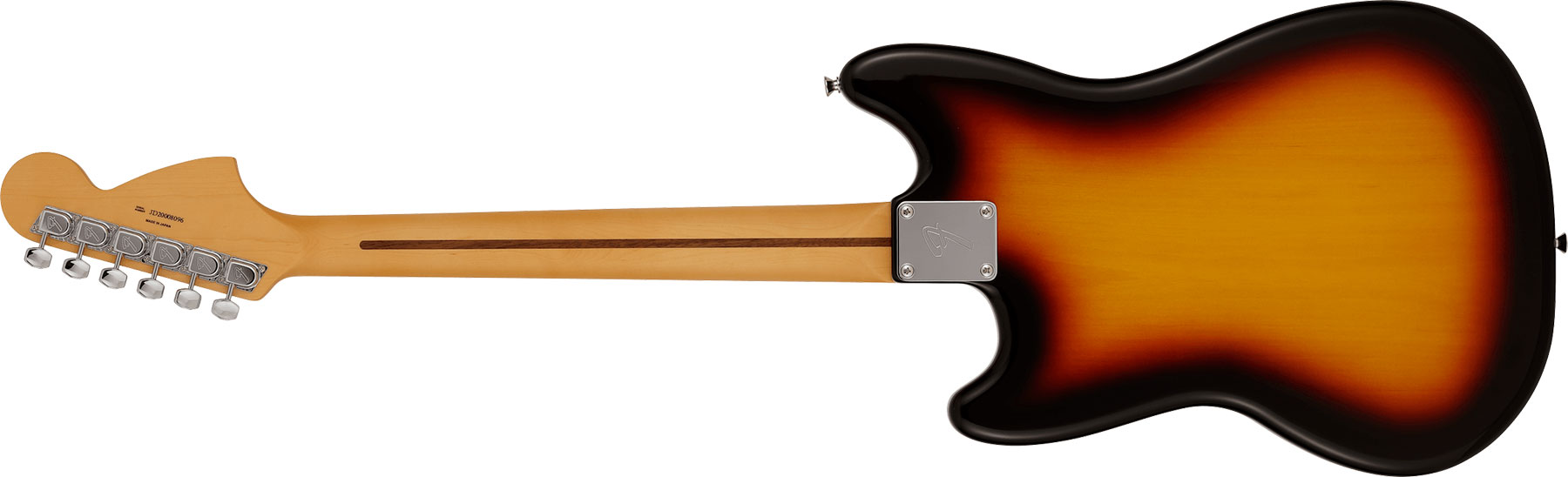 Fender Mustang Reverse Headstock Traditional Ltd Jap Hs Trem Rw - 3-color Sunburst - Guitarra eléctrica con forma de str. - Variation 1