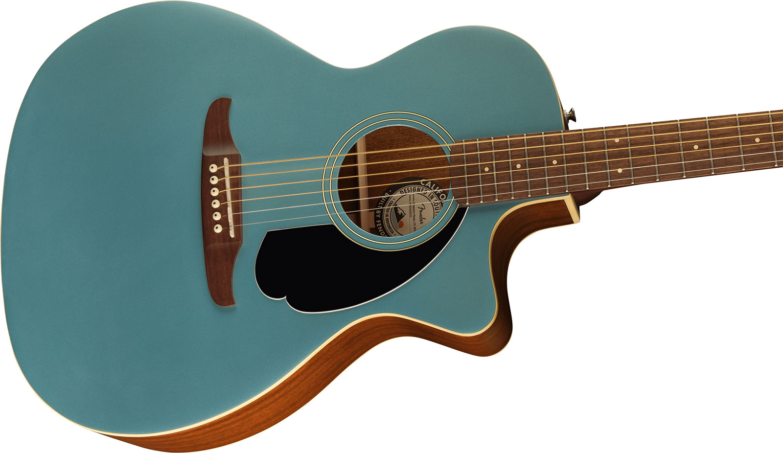 Fender Newporter Player Auditorium Cw Epicea Acajou Wal - Tidepool - Guitarra electro acustica - Variation 2