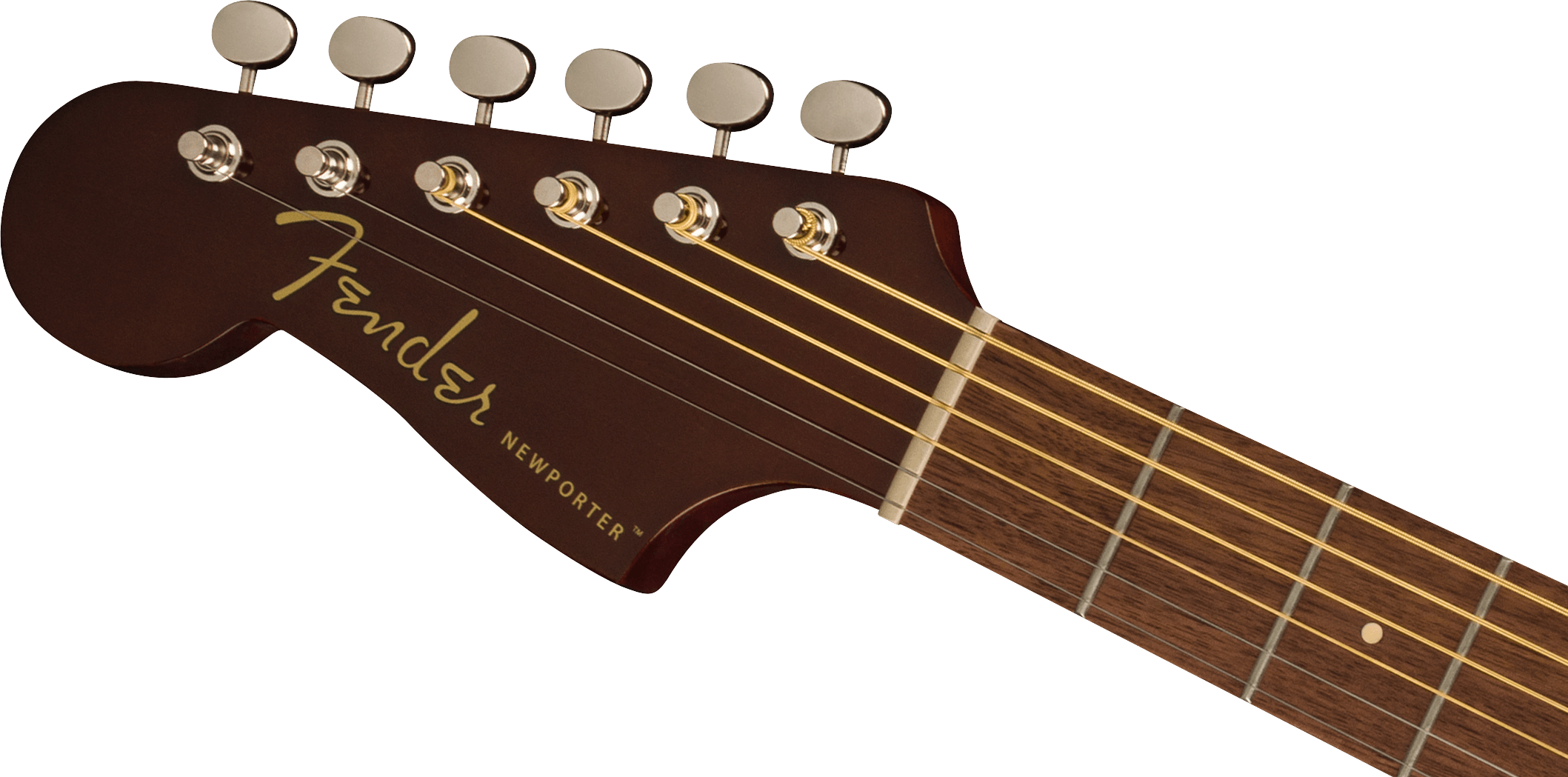 Fender Newporter Player Auditorium Gaucher Cw Epicea Acajou Wal - Natural - Guitarra folk - Variation 3